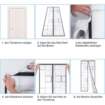 Türvorhang Türvorhänge, Wärmedämmung Anti-Moskito Ruß magnetische Türvorhänge, Welikera
