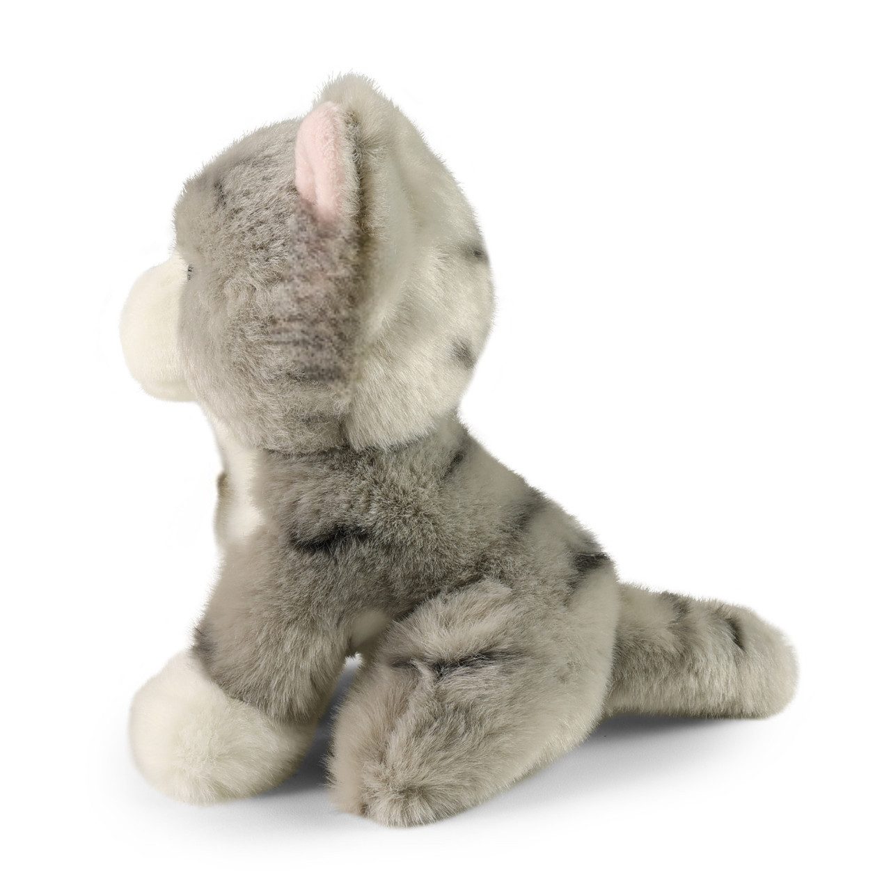 Teddys Rothenburg Kuscheltier Katze grau sitzend 18 cm Plüschkatze (Stoffka günstig online kaufen