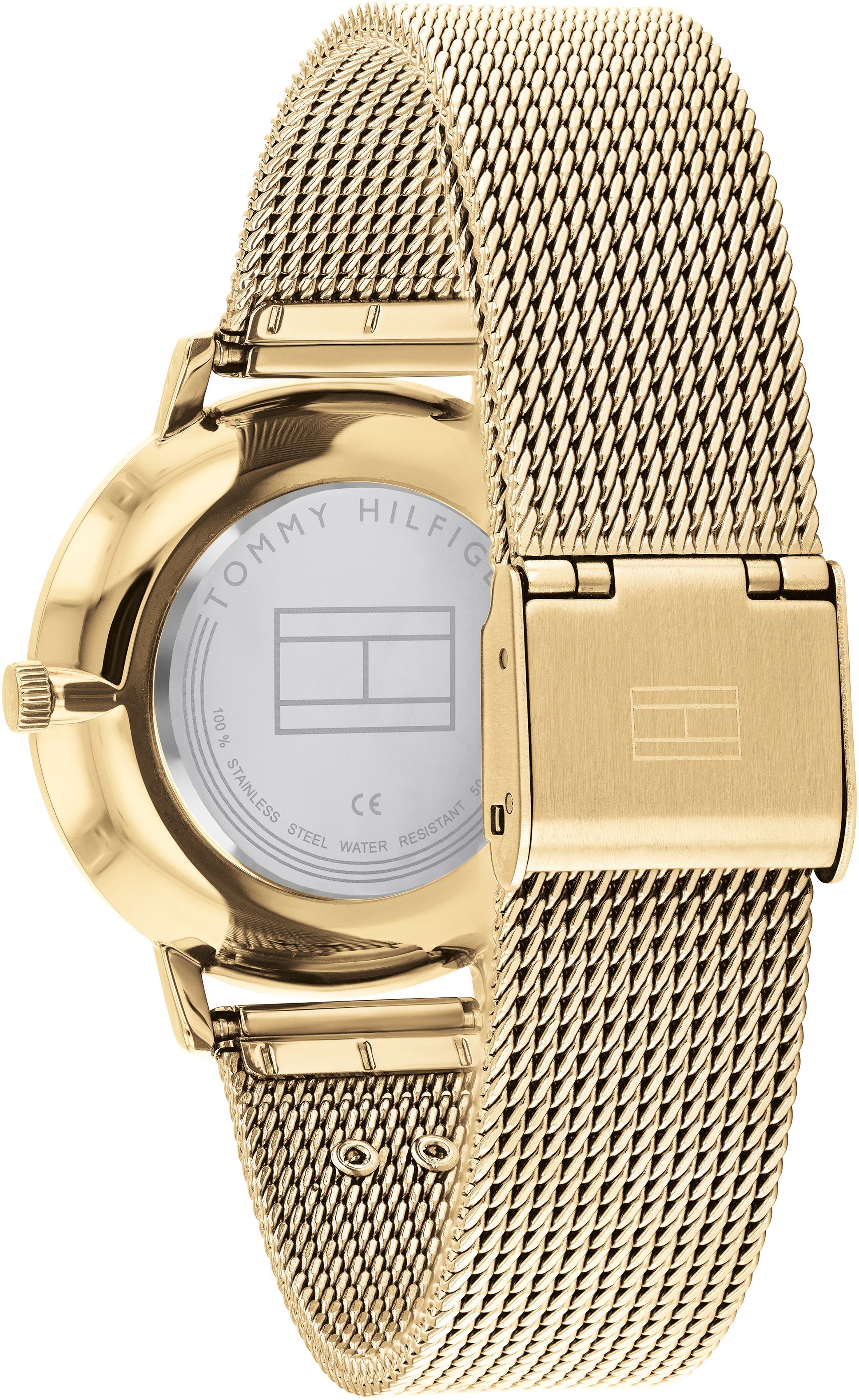 Tommy Hilfiger Quarzuhr TEA 1782286, Armbanduhr, Damenuhr, Edelstahlarmband – Bild 3 von 3