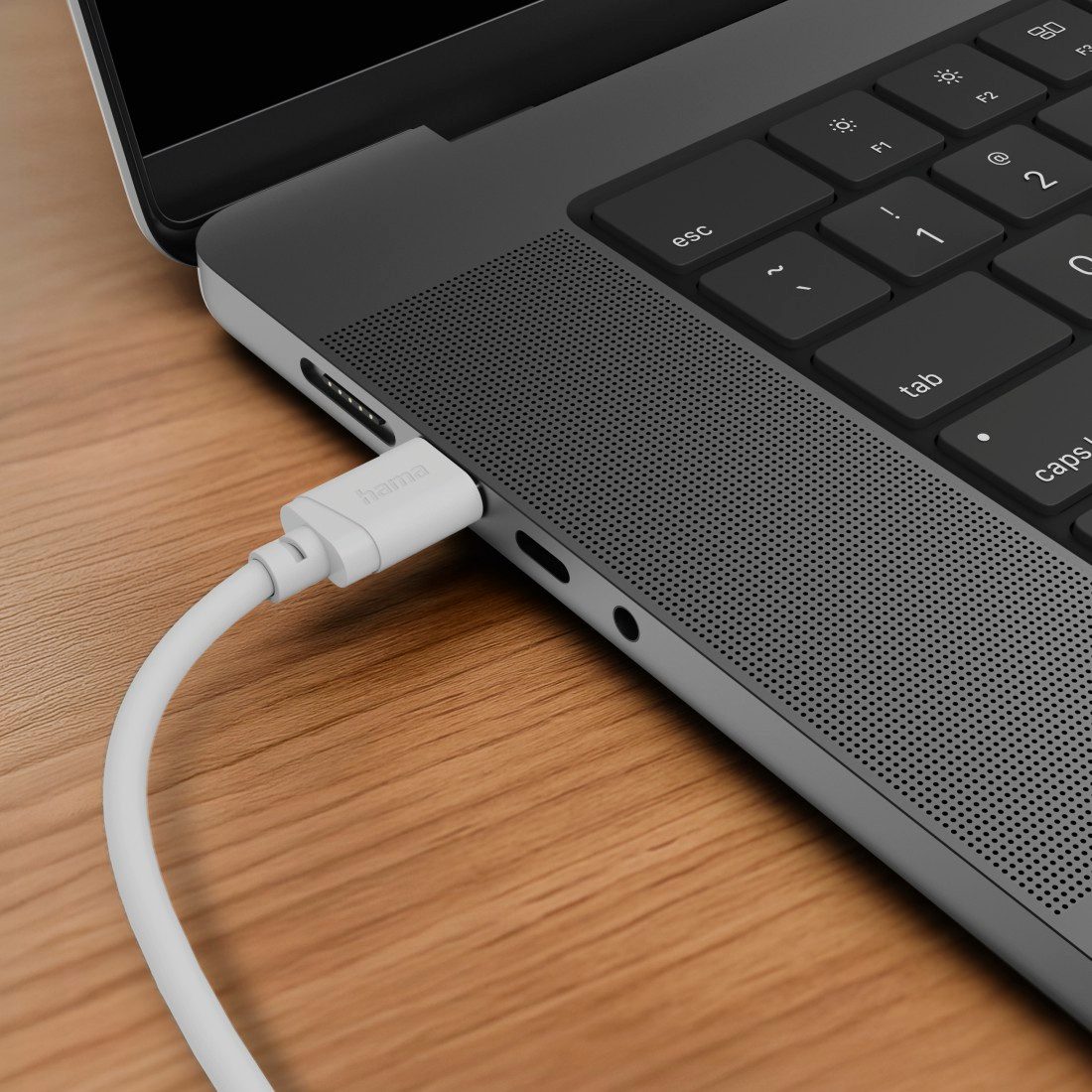 Hama USB-A auf Lightning Ladekabel 1 m weiß USB-Kabel, Lightning, USB Typ A, (100 cm), Schnellladen, 480 Mbit/s, MFi zertifiziert, breite Kompatibilität – Bild 5 von 5