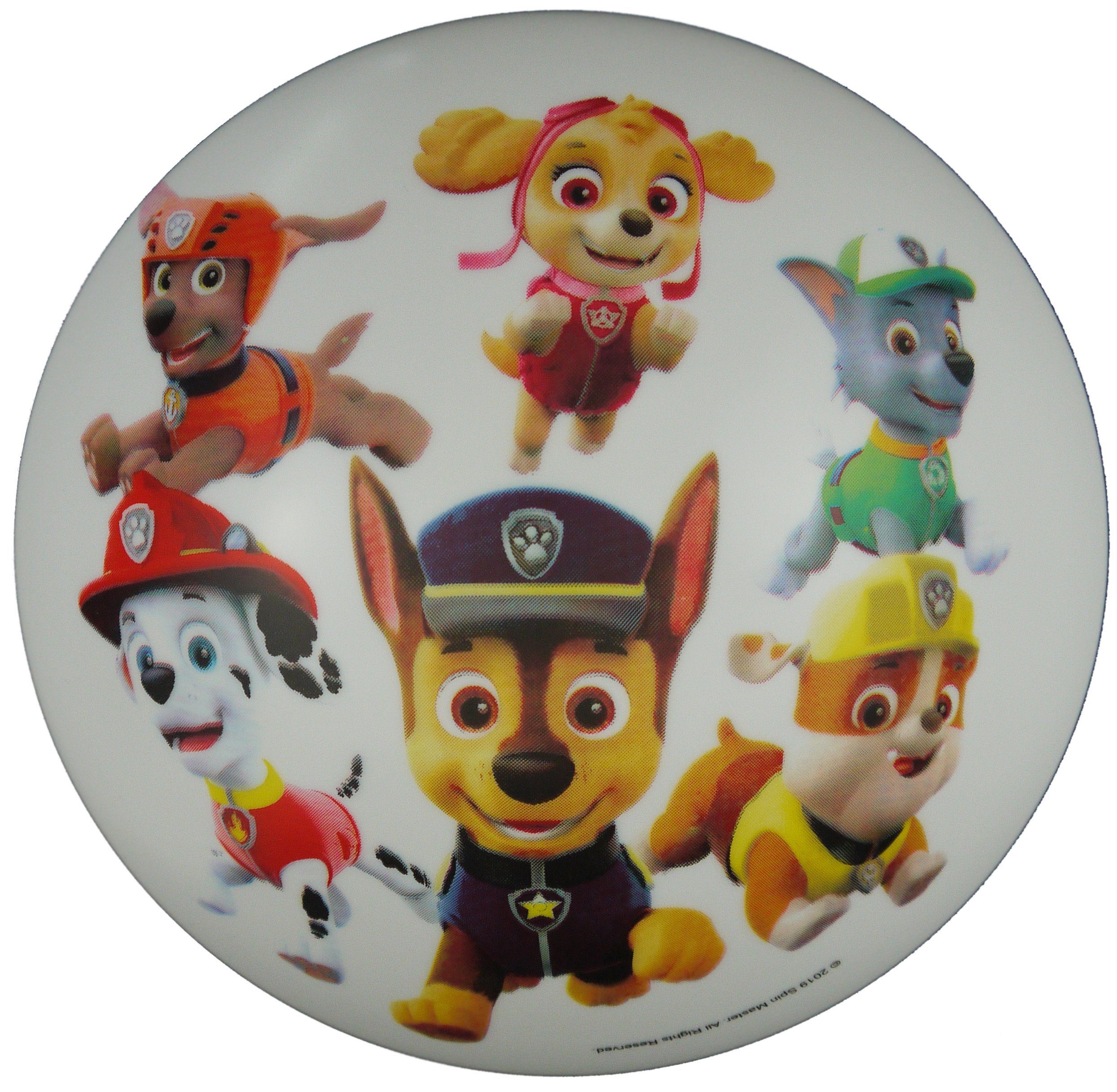 niermann Deckenleuchte Paw ohne Leuchtmittel, Deckenschale Patrol Paw Patrol