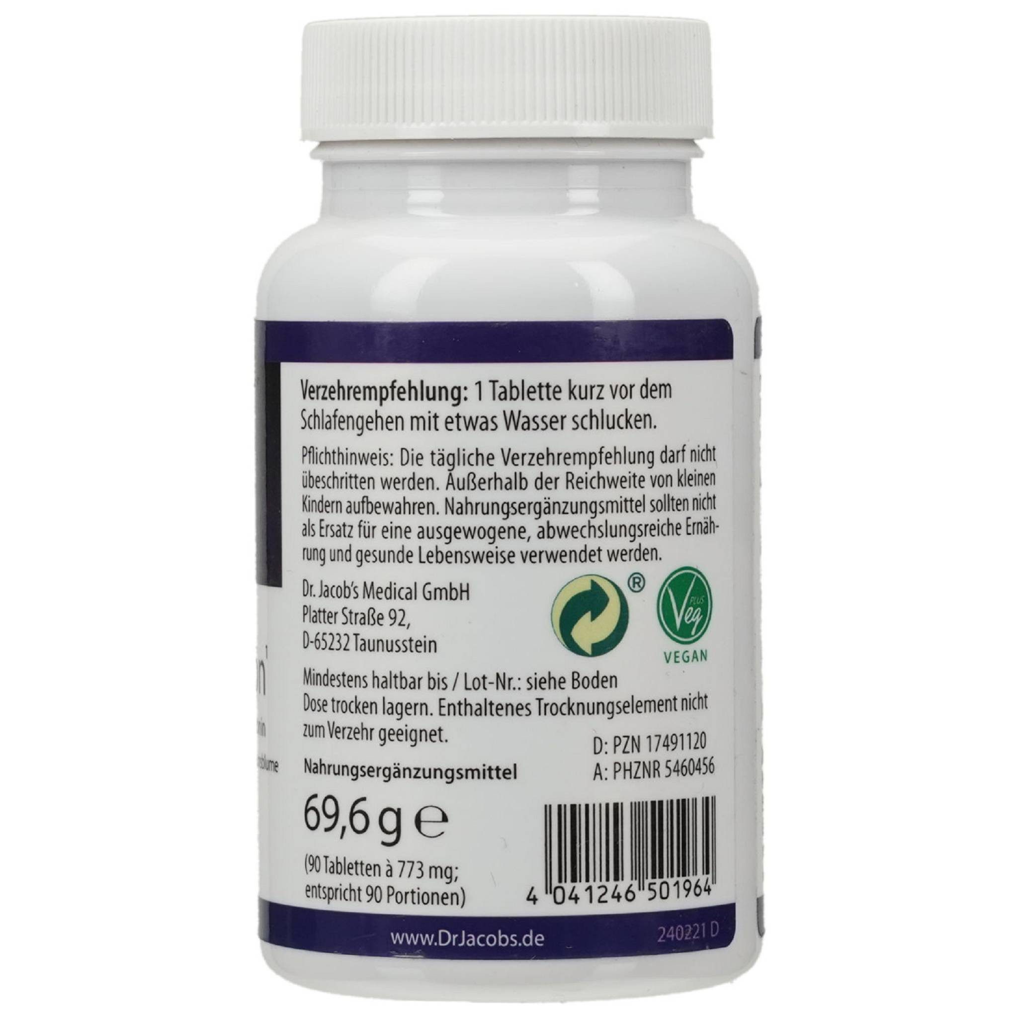 Dr. Jacob's Medical SCHLAF SCHÖN Dr.Jacob's Tabletten Tabletten