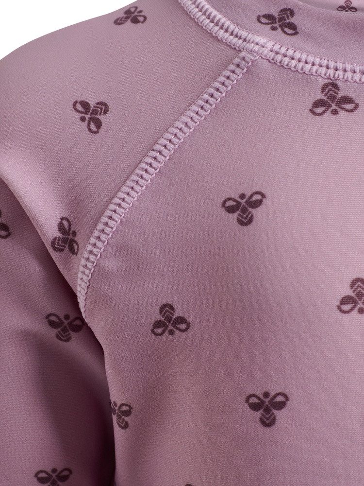 hummel Longshirt Mini Bee Aop Swim T-Shirt Longsleeve