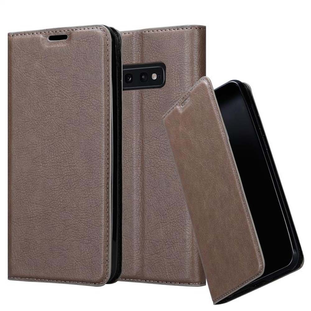 Cadorabo Handyhülle für Samsung Galaxy S10e Hülle Samsung Galaxy S10e, Hülle Schutzhülle mit Standfunktion, Magnetverschluss und Kartenfach