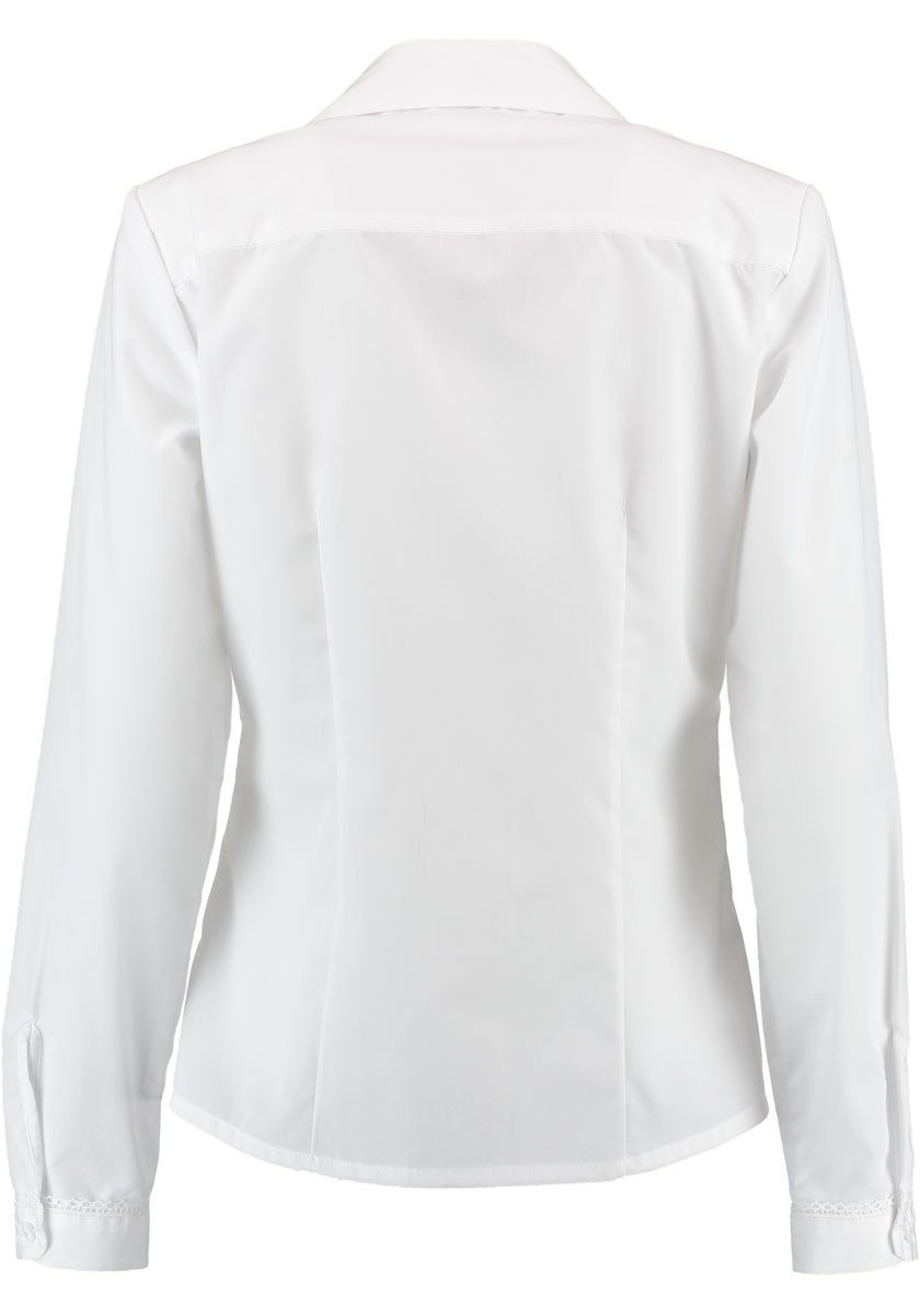 OS Trachten Trachtenbluse Libeya Damen Langarmbluse mit Biesen und Haifisch günstig online kaufen
