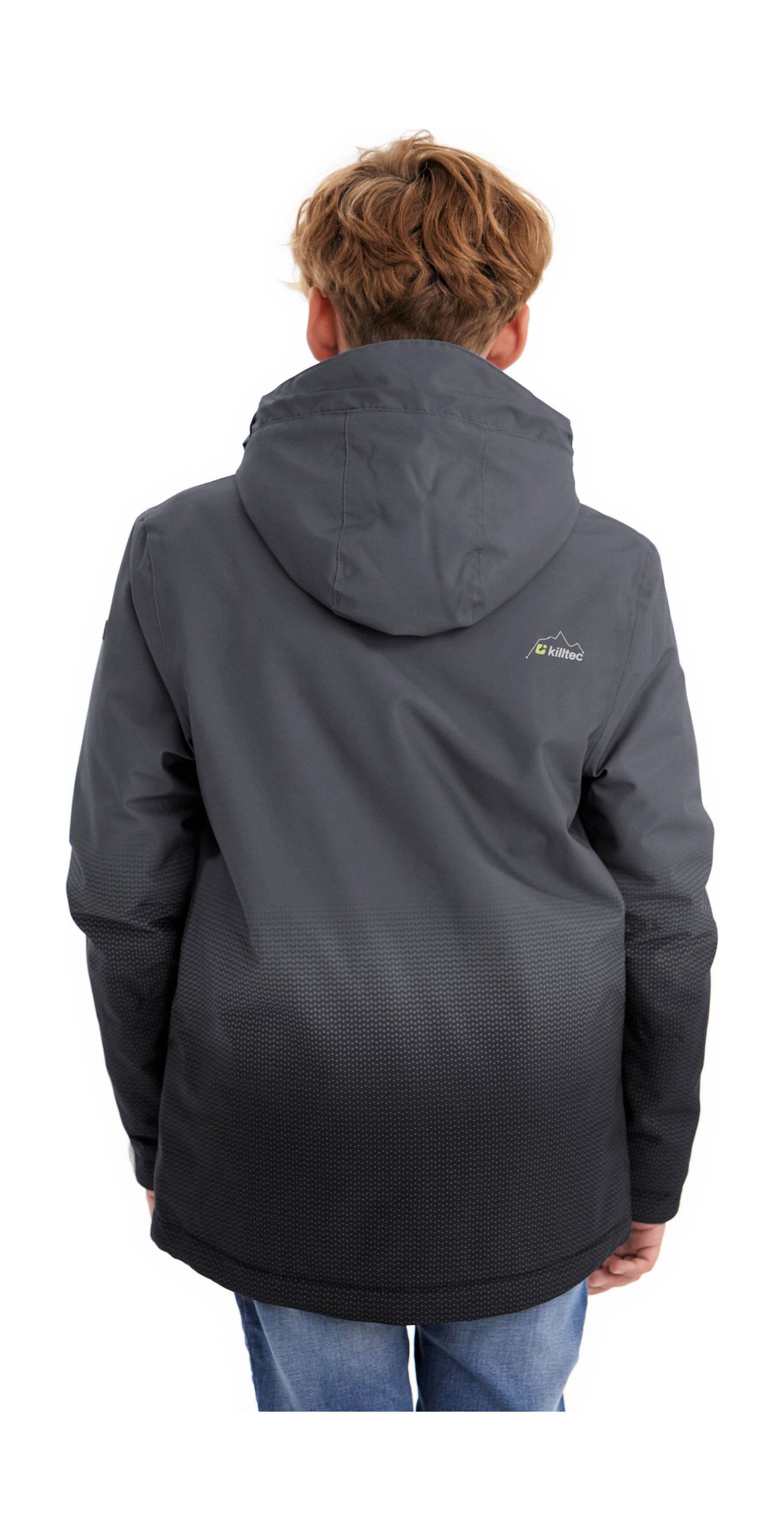 Killtec Outdoorjacke Lynge BYS JCKT E Wasserdichte Funktionsjacke mit Schneefang und coolem Design