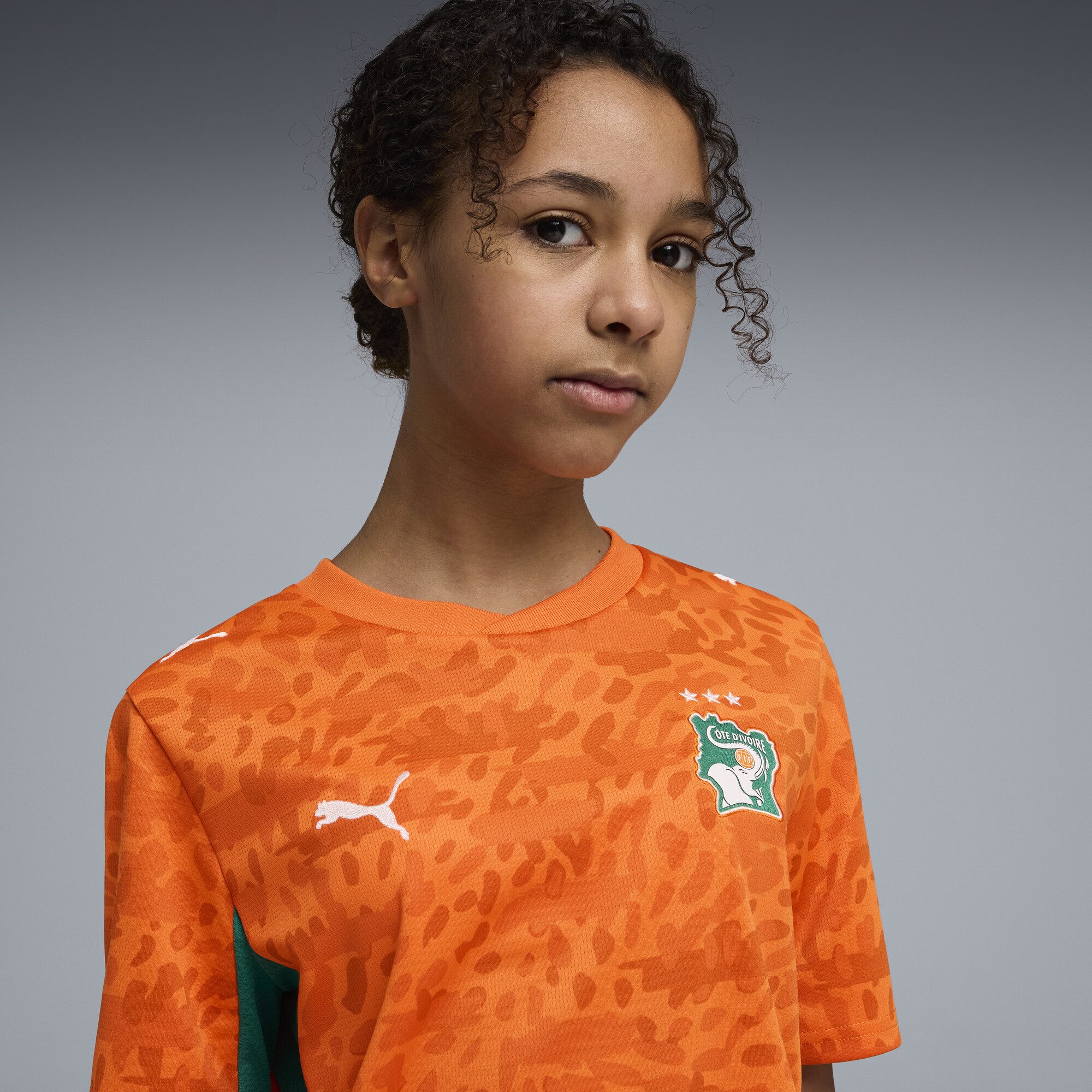 PUMA Trainingsshirt Elfenbeinküste 2026 Heimtrikot Jugendliche
