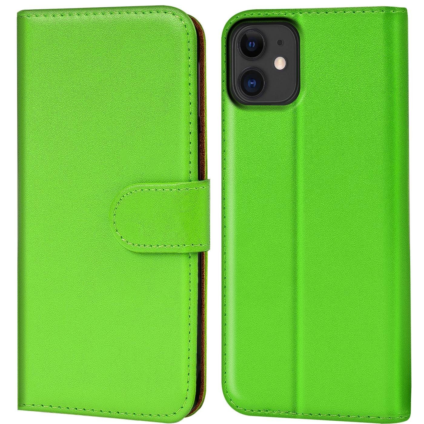 CoolGadget Handyhülle Book Case Handy Tasche für Apple iPhone 11 6,1 Zoll, Hülle Klapphülle Flip Cover für iPhone 11 Schutzhülle stoßfest