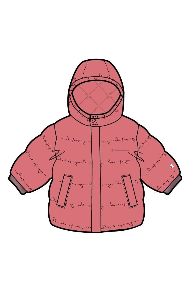 Champion Winterjacke mit Kapuze (kleiner Logo) günstig online kaufen