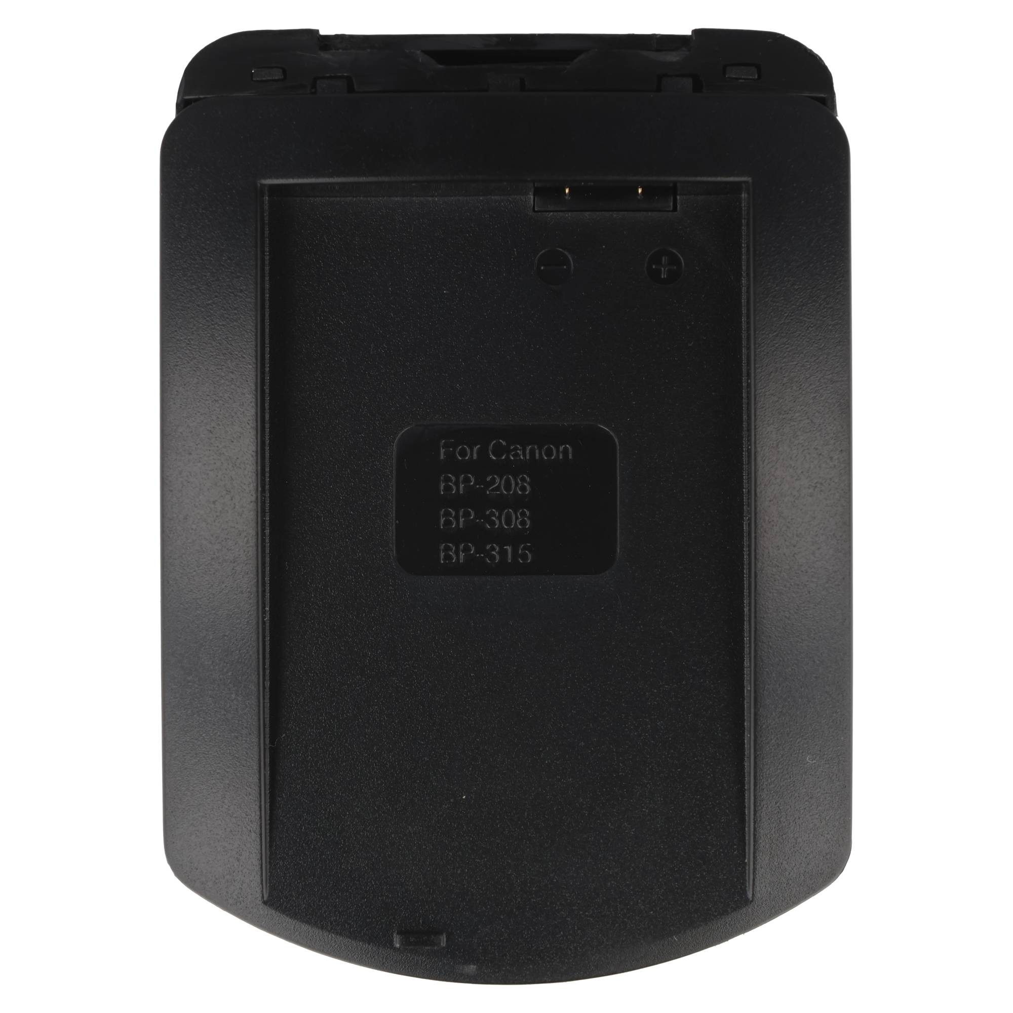 AccuCell Ladeschale für Canon Akku BP-315, BP-315B, BP-315S Akku-Ladestation