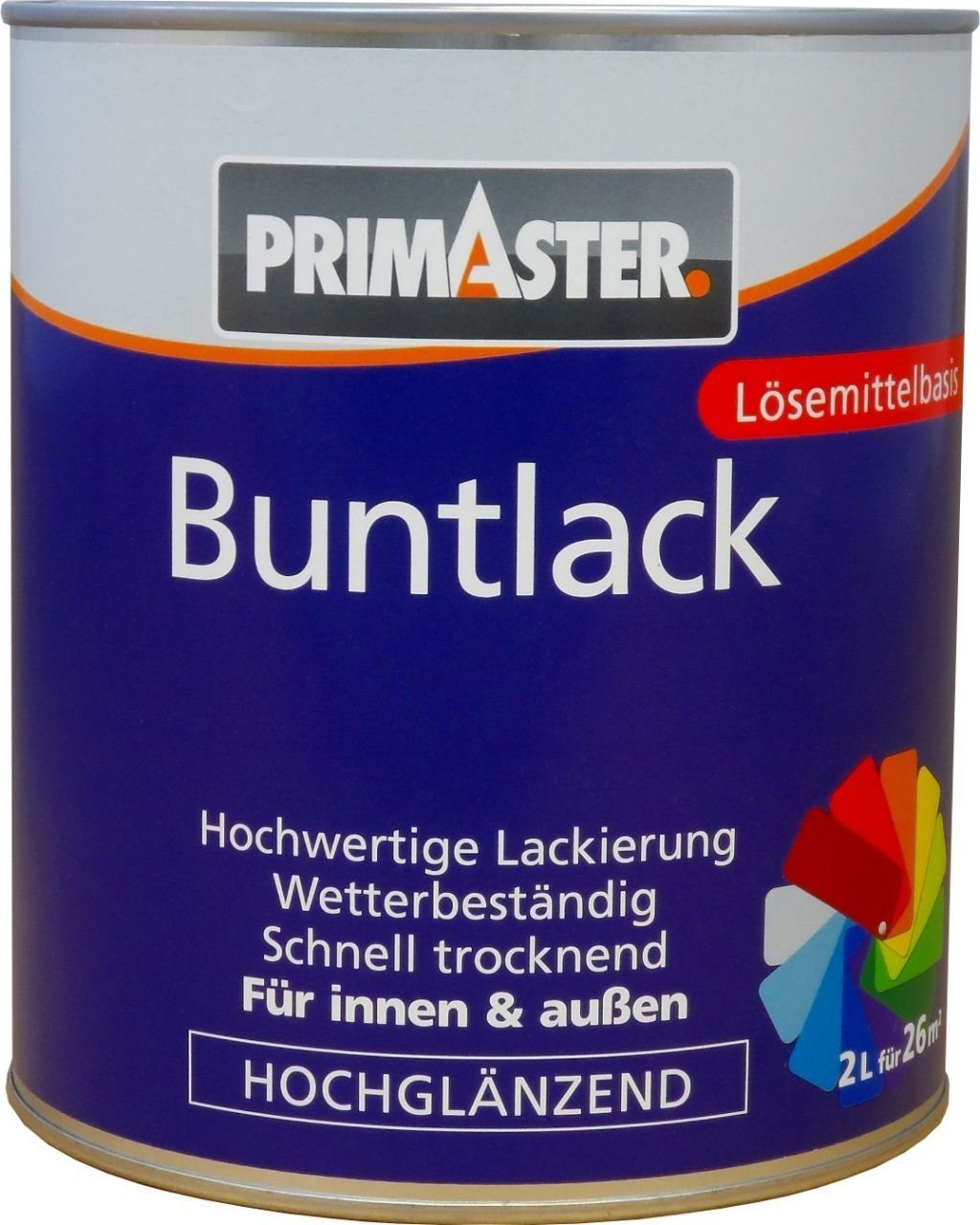 Primaster Acryl-Buntlack laubgrün Buntlack 6002 RAL 2 L Primaster