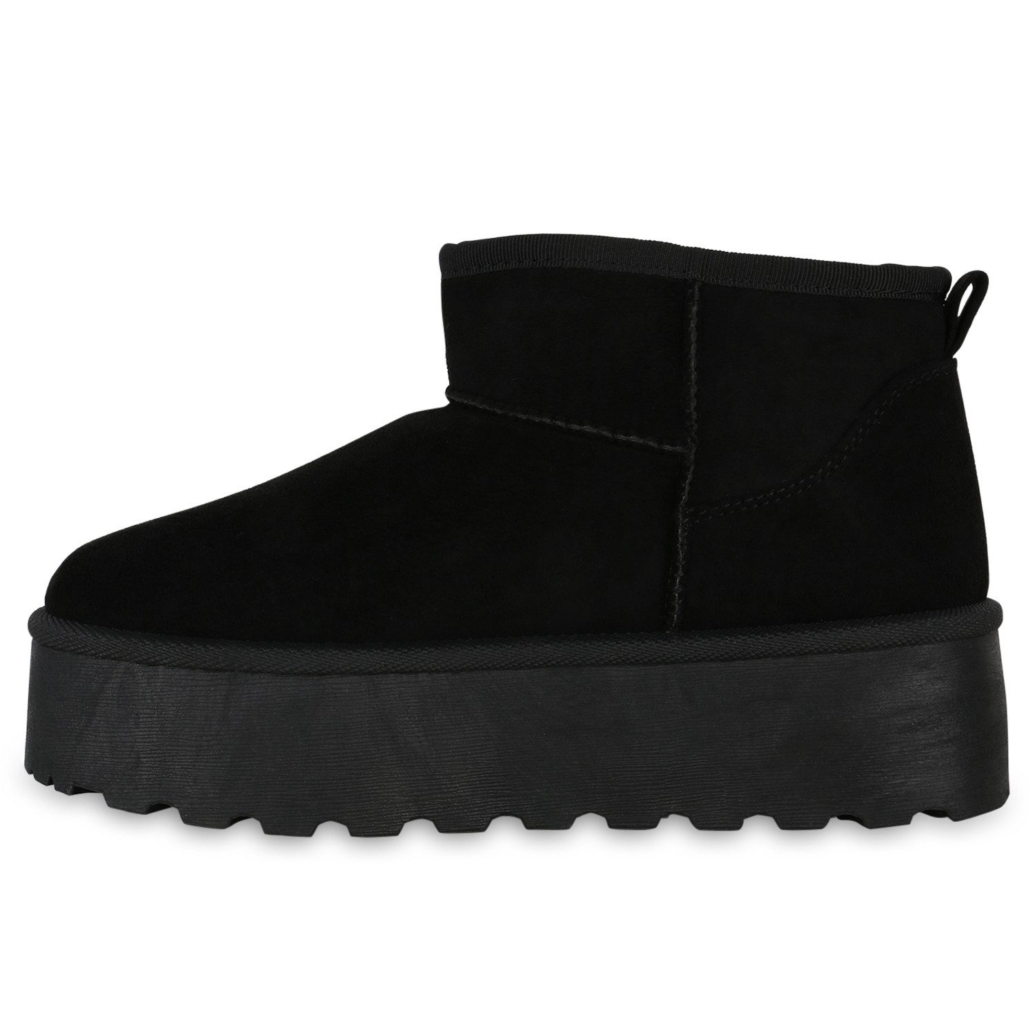 VAN HILL 841471 Winterstiefelette Damen Warm Gefüttert Winter Boots Stiefel günstig online kaufen