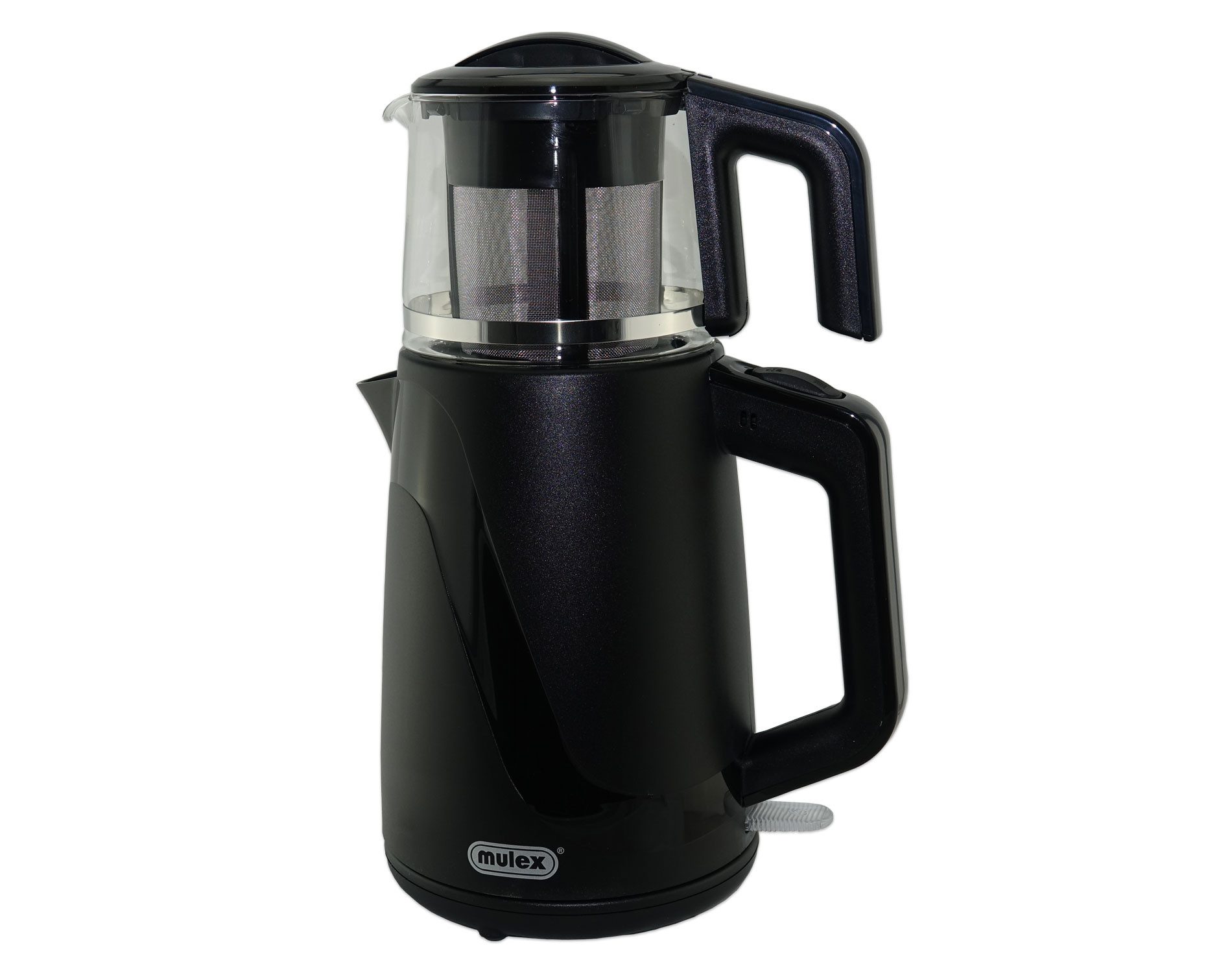 Mulex Teeautomat Mulex Tea-Express, 1650 W, Teekocher, Hochwertige Elektrischer Teemaschine, Schwarz