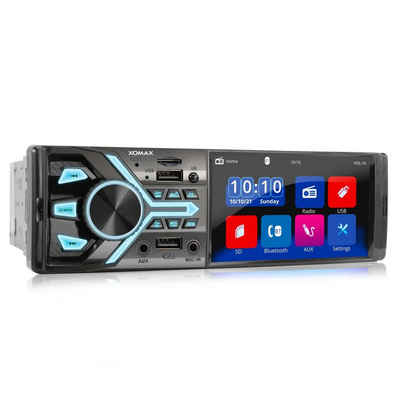 XOMAX »XOMAX XM-V425 Autoradio mit 4 Zoll Bildschirm, Bluetooth Freisprecheinrichtung, USB, SD, 1 DIN« Autoradio