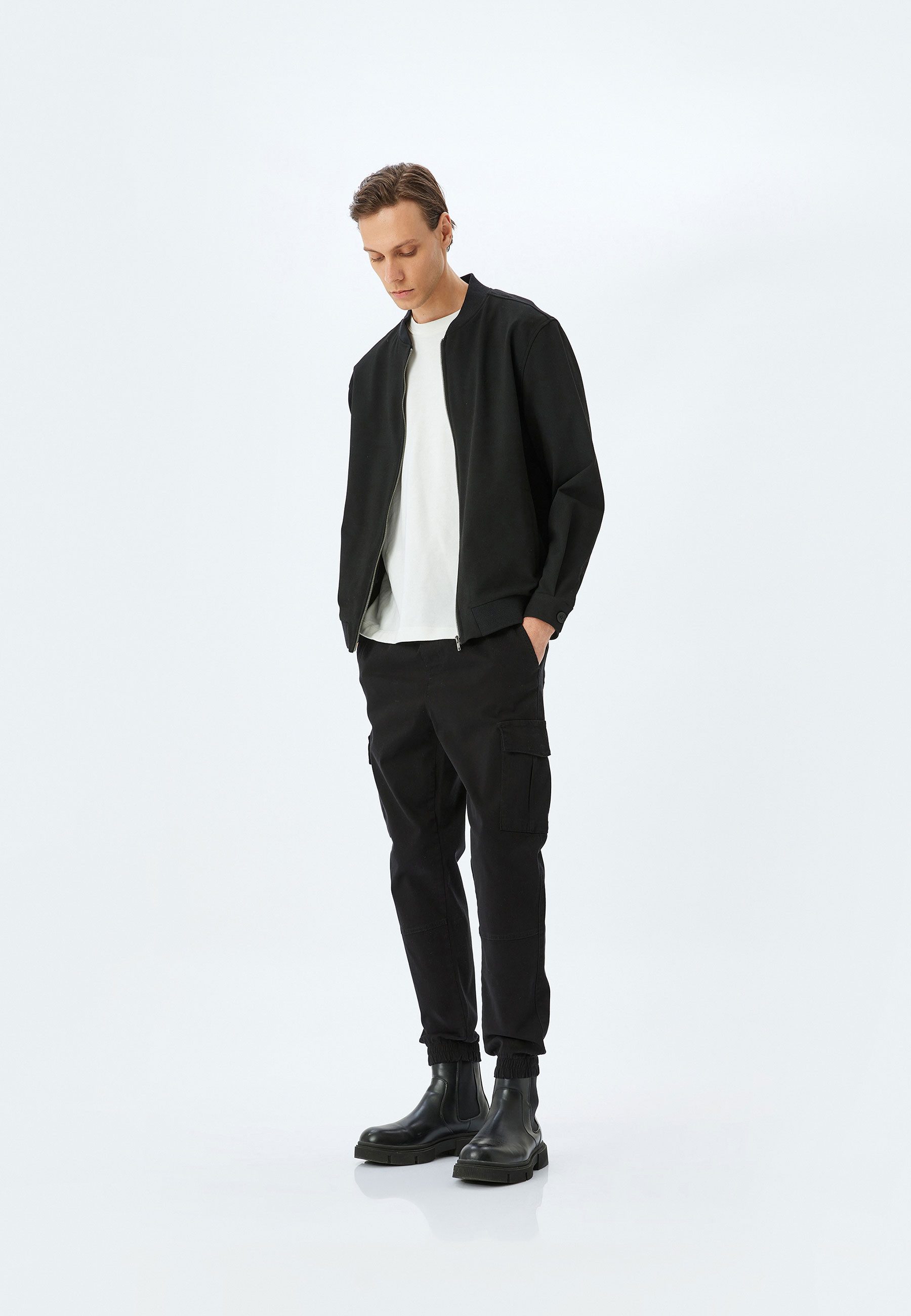 Koton Stoffhose Koton Kargo-Jogginghose Aus Baumwolle