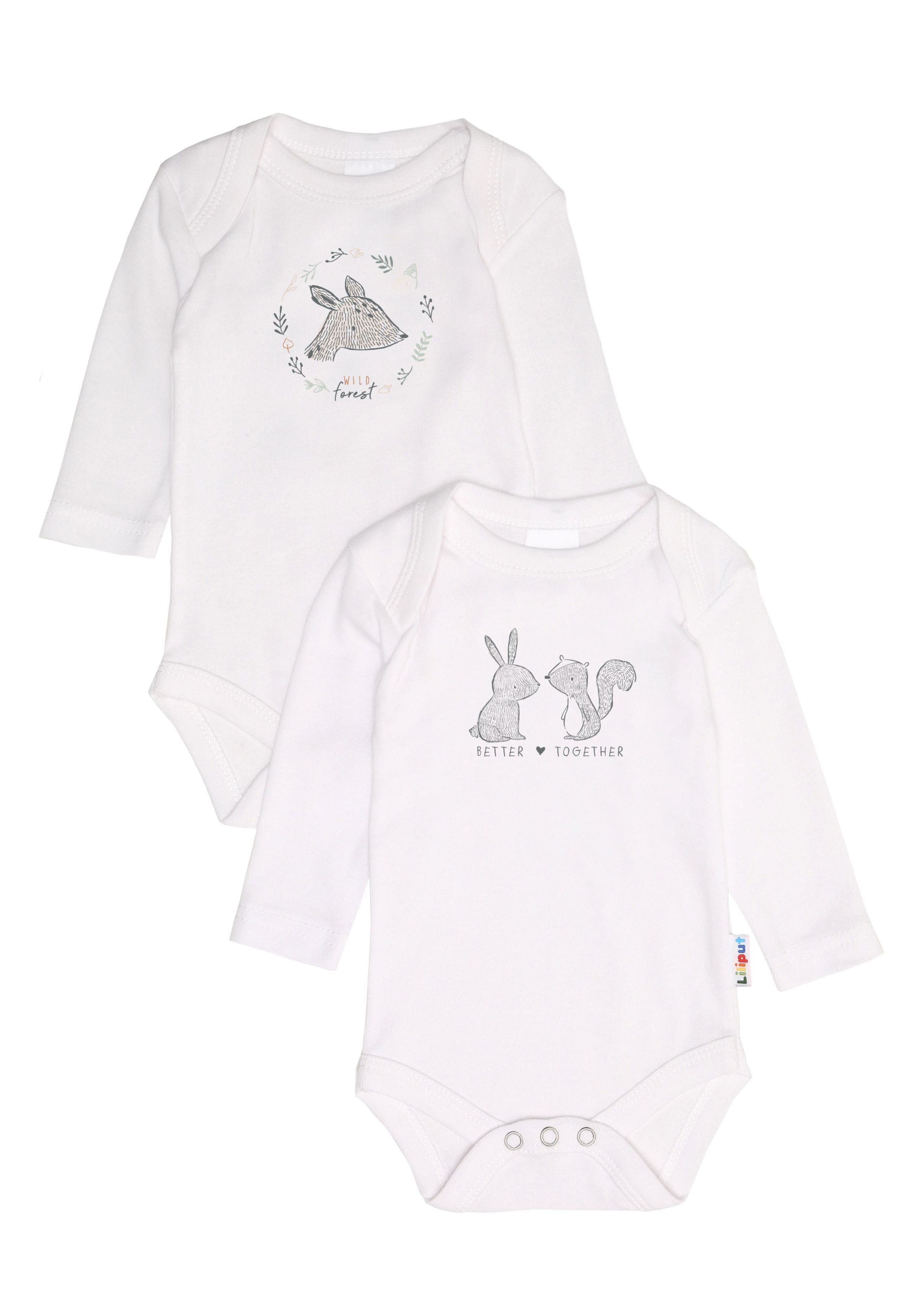 Liliput Wickelbody Wild Forest / better together (2-tlg) mit Druckknopfleiste im Schritt