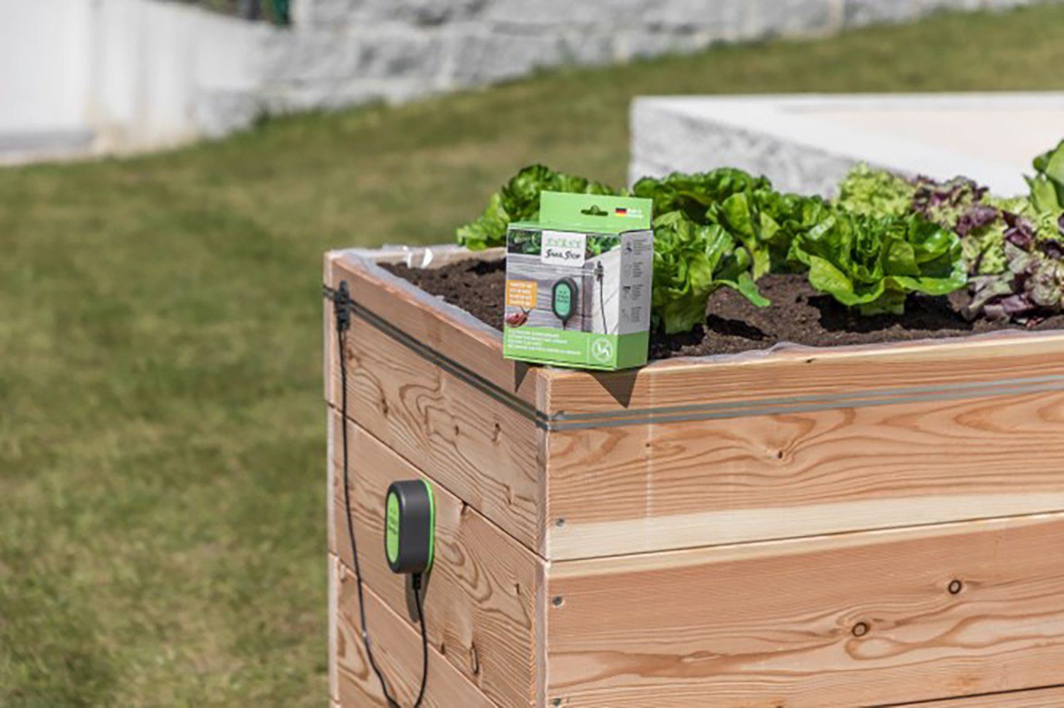 Kerbl Schneckenzaun Kerbl SnailStop Starter Set, Elektrischer Schneckenzaun, 291130, 3-St.