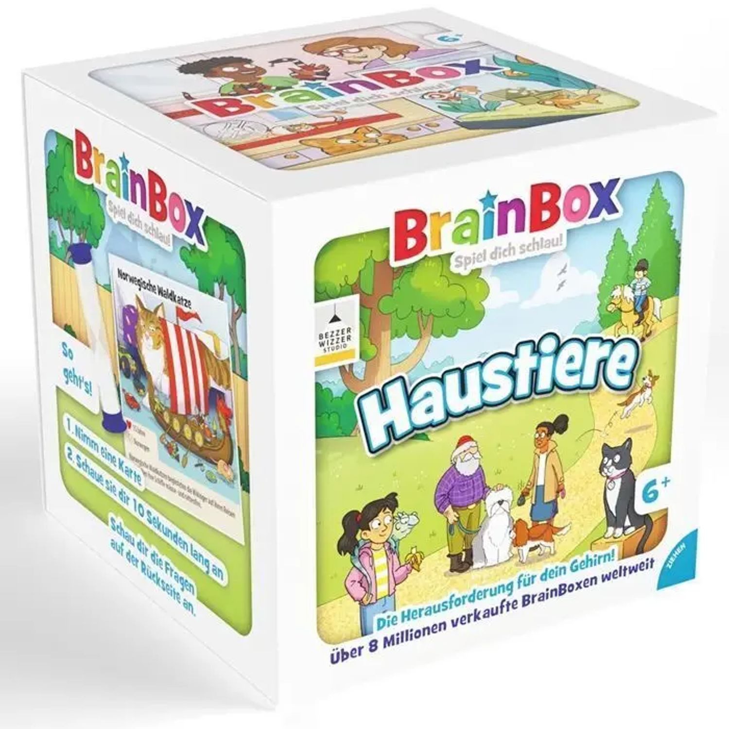 BrainBox Spiel BrainBox - Haustiere