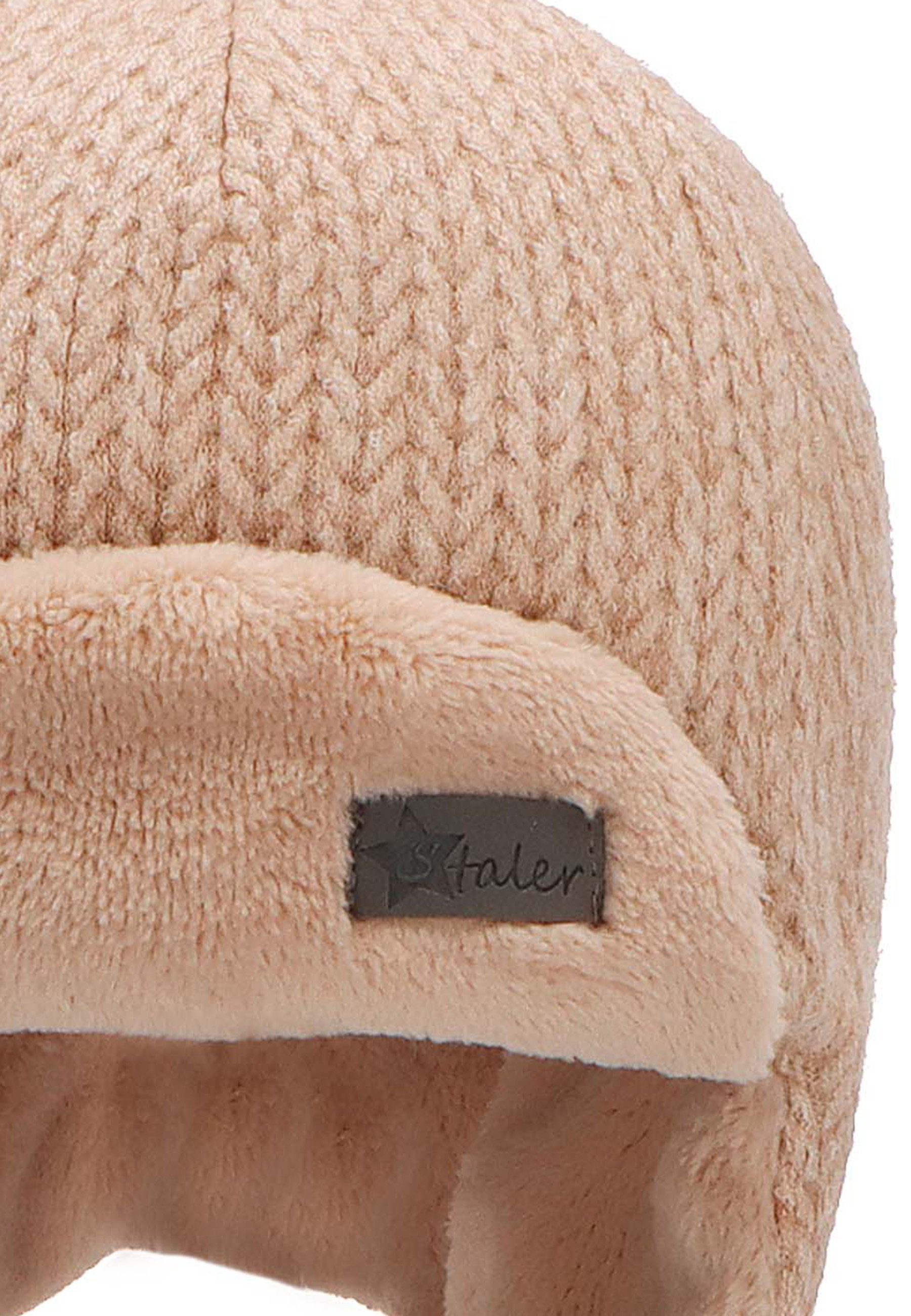 Sterntaler® Strickmütze Fliegermütze Strickoptik (1-St) – Bild 5 von 5