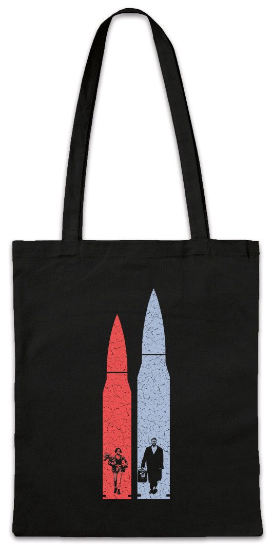 Urban Backwoods Beuteltasche L & M Stofftasche der The Fun Profi Professional Movie Film Léon Leon (1-tlg), Bullet Bullets Mathilda Movie