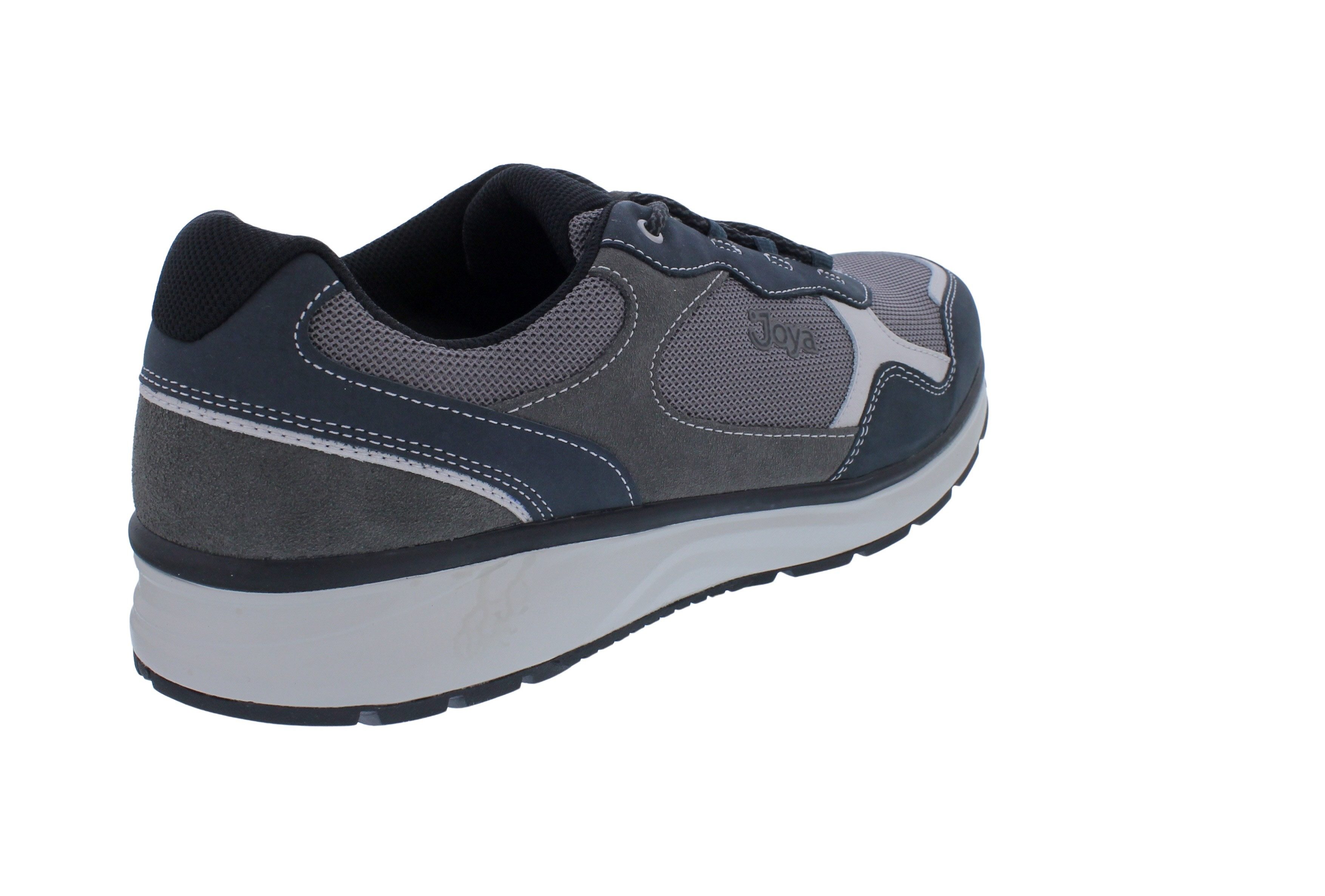 Joya Joya Tony III Blue-Grey Sneaker, Nubuk-/ Veloursleder und Textil, Act Schnürschuh