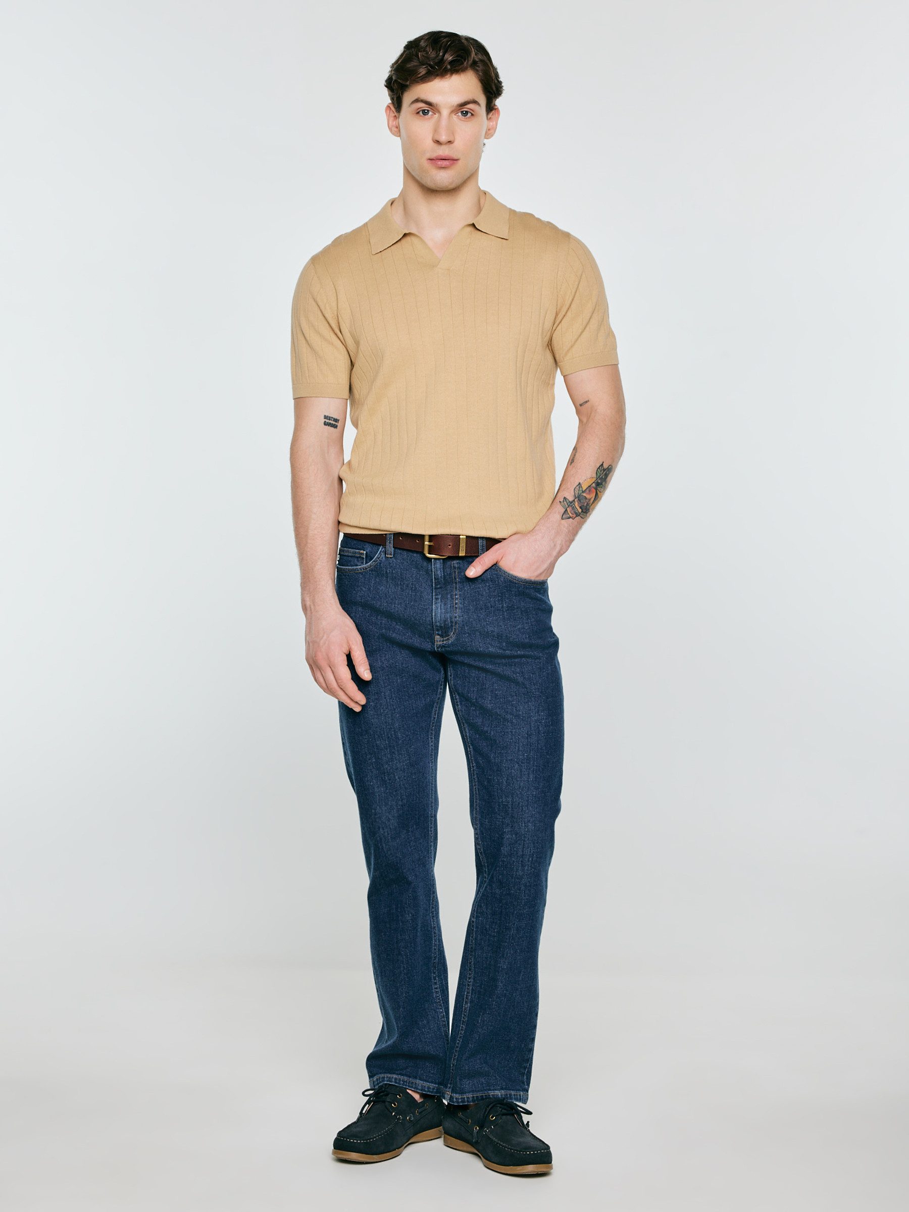 BIG STAR Poloshirt MATISONIS beige