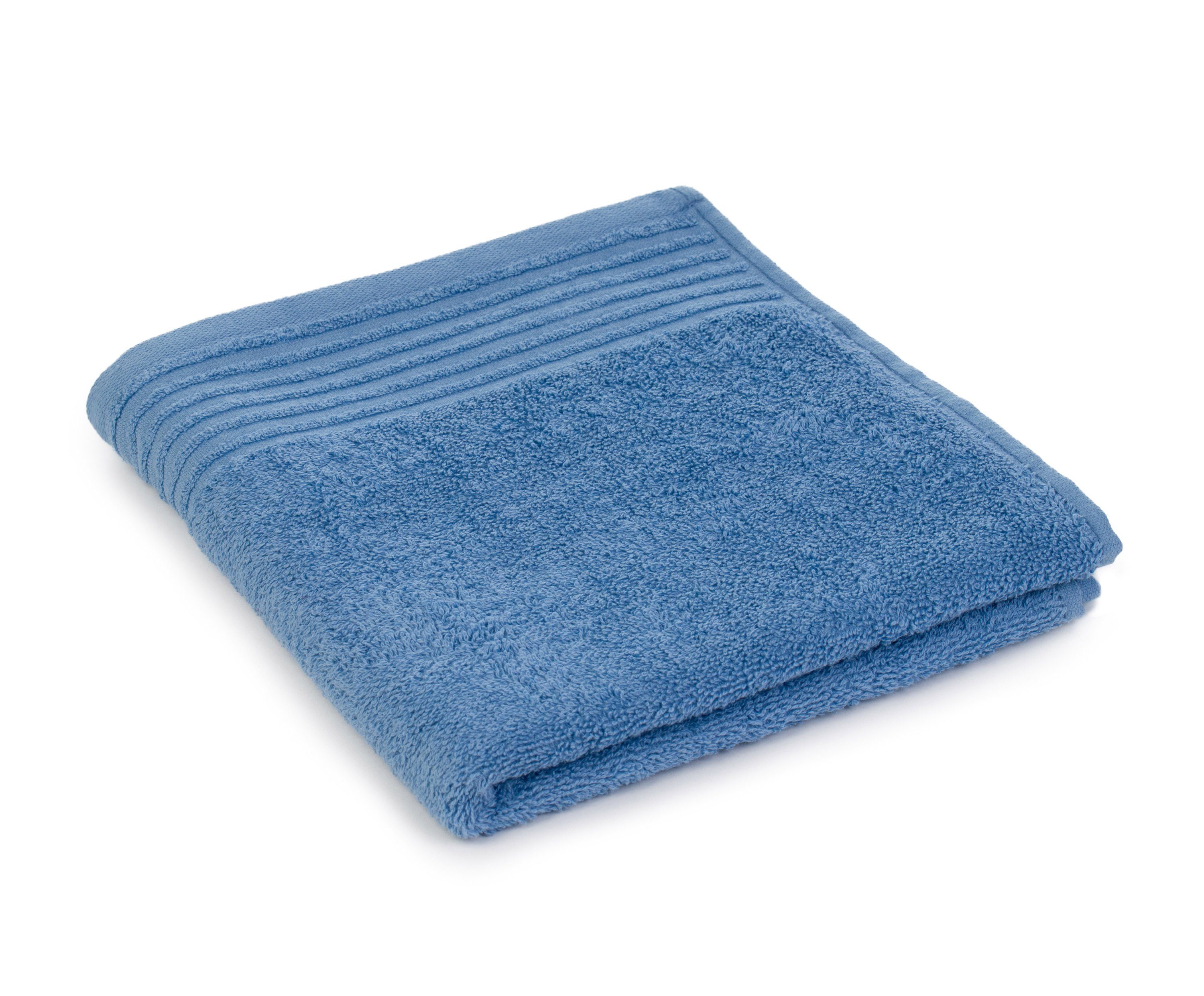 Gözze Handtücher GÖZZE Handtuch HAMBURG blau BL 50x100 cm blau Handtücher
