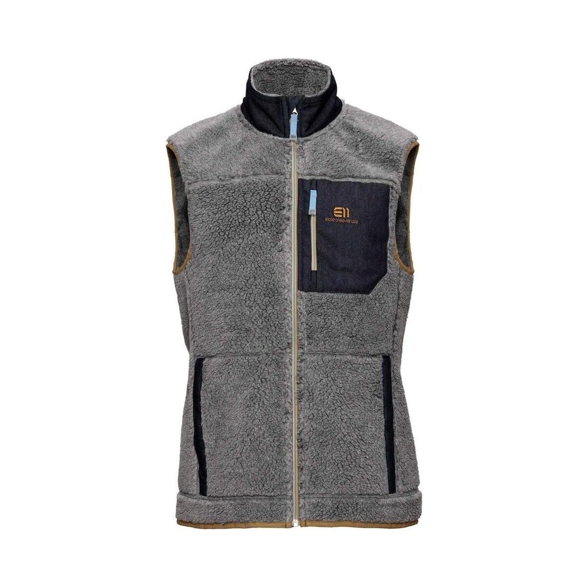 Elevenate Funktionsweste Men Glacier Pile Vest Kuschelige Weste aus dickem Fleece für Herren, ideal für urbane