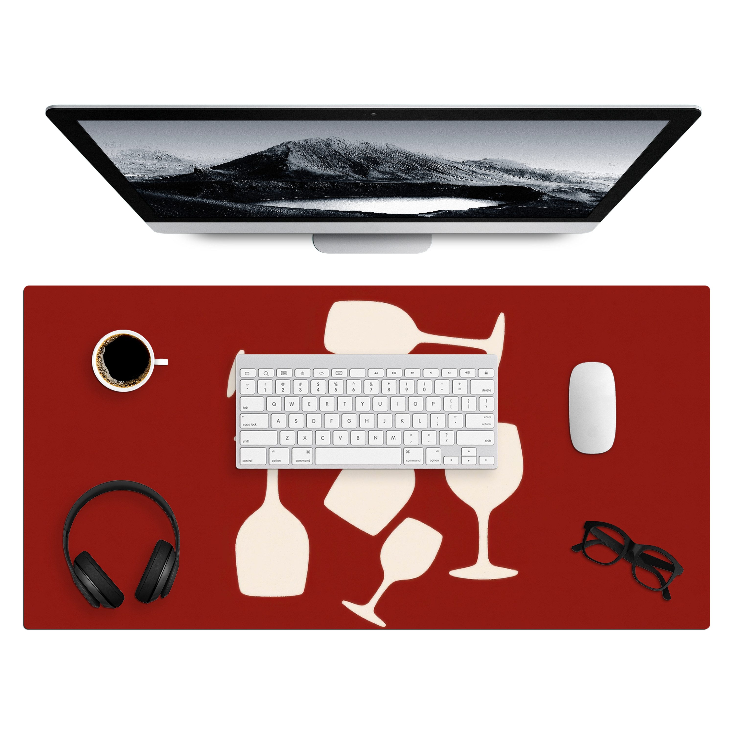 Weingläser - Silhouetten