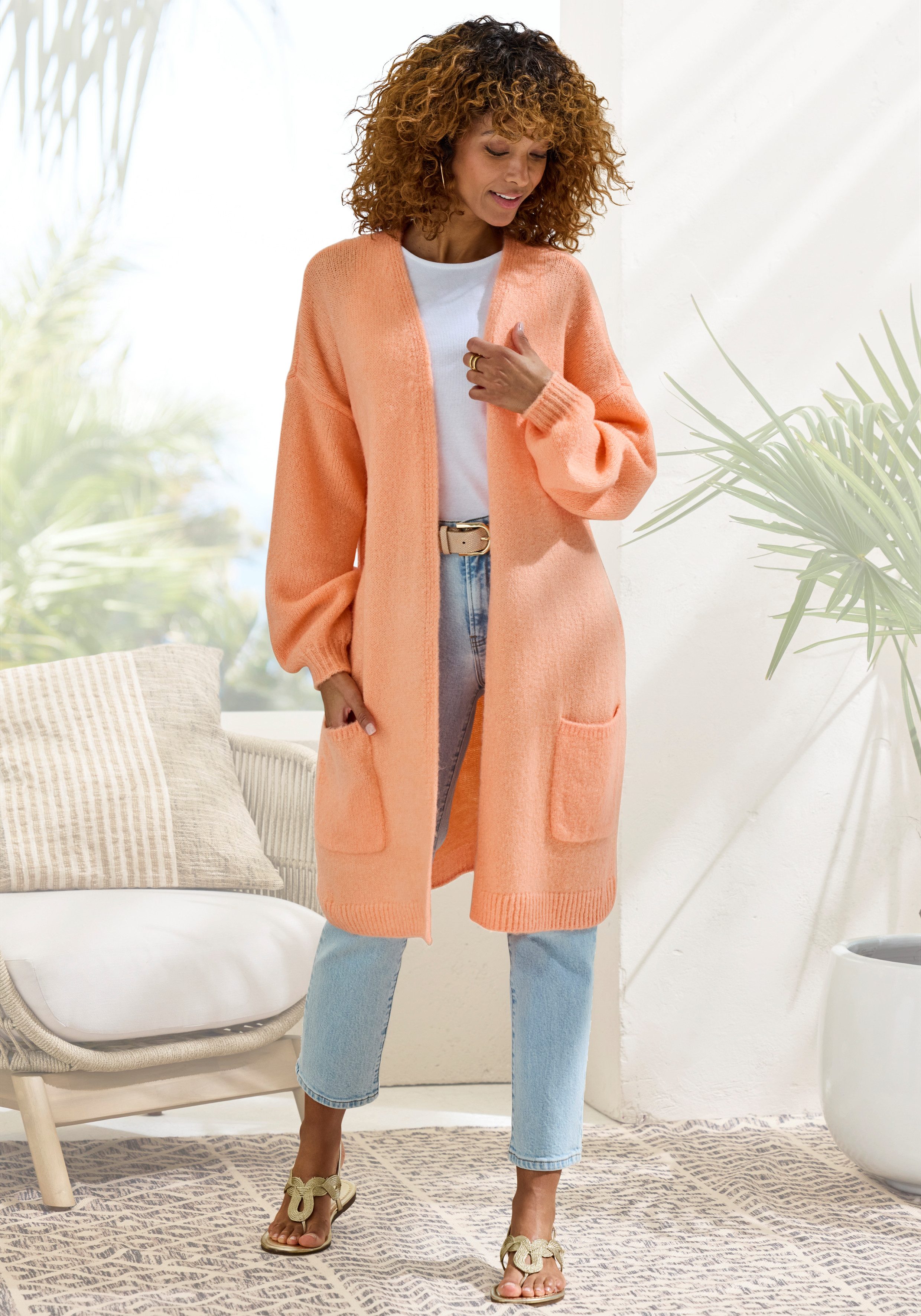 Vivance by Lascana Longstrickjacke