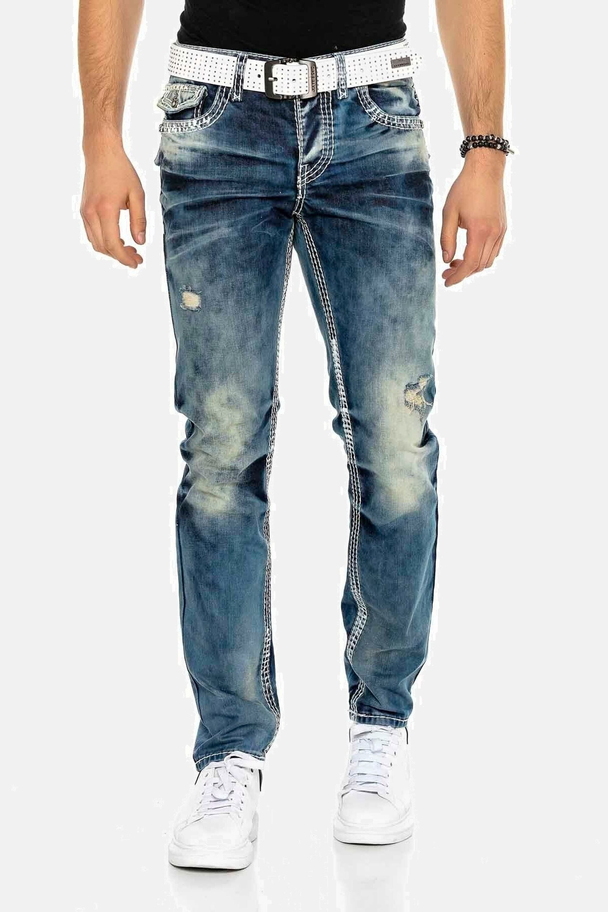 Cipo & Baxx 5-Pocket-Jeans Jeans in Straight-Fit, CD-149