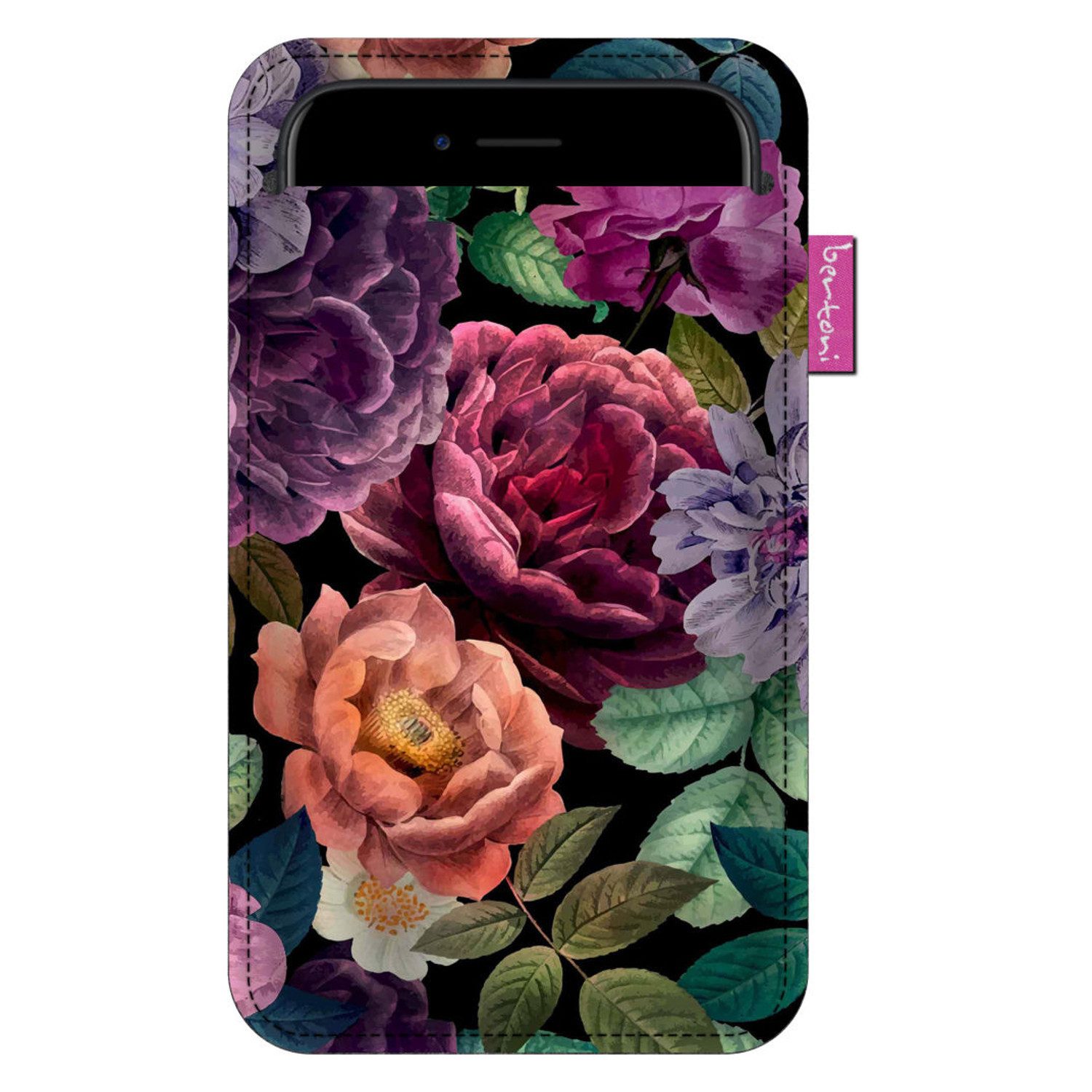 Bertoni Handyhülle 6,3″ – 6,8″, Smartphone-Tasche XXL Filz