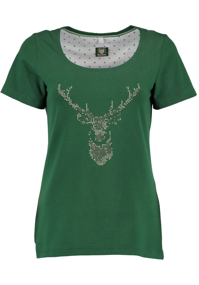 OS Trachten Trachtenshirt Uginoy Kurzarm T-Shirt günstig online kaufen