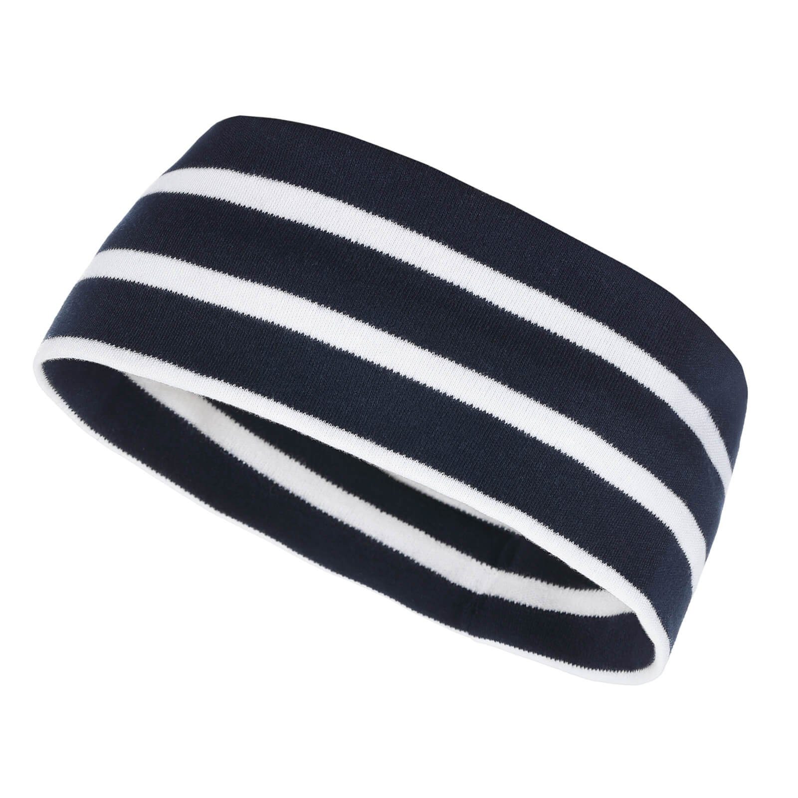 modAS Stirnband Unisex 2535 Kopfband Maritim Kinder und Erwachsene zweilagig Baumwolle Streifen & Unifarben, leichter Tragekomfort, Formstabil & Pflegeleicht