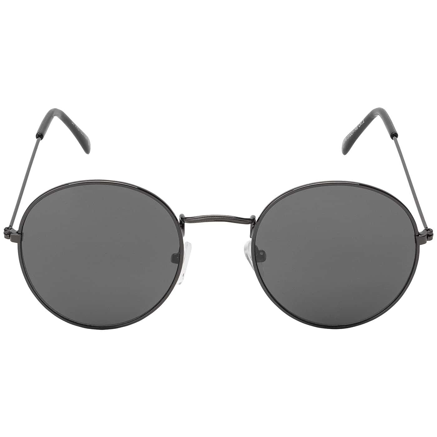 BEZLIT Eyewear Retrosonnenbrille Rund Form Designer Damen Herren Sonnenbrille (1-St) mit orange, blau, hellrot, lila, grün und roten Linsen