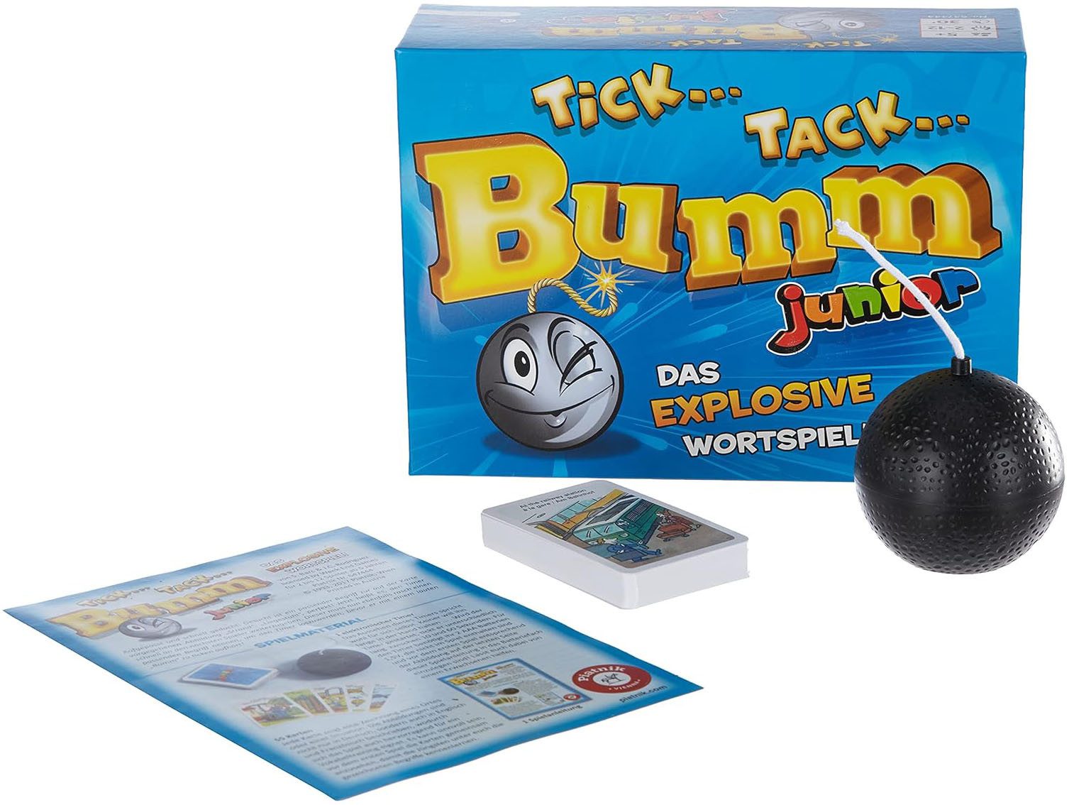 Piatnik Spiel Tick Tack Bumm Junior, Familienspiel