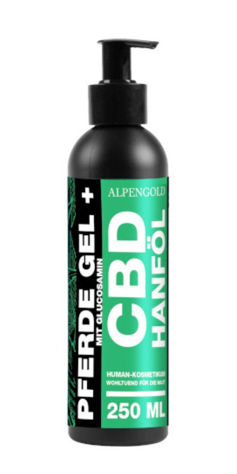 Alpengold Körperpflegemittel Pferde Gel + CBD