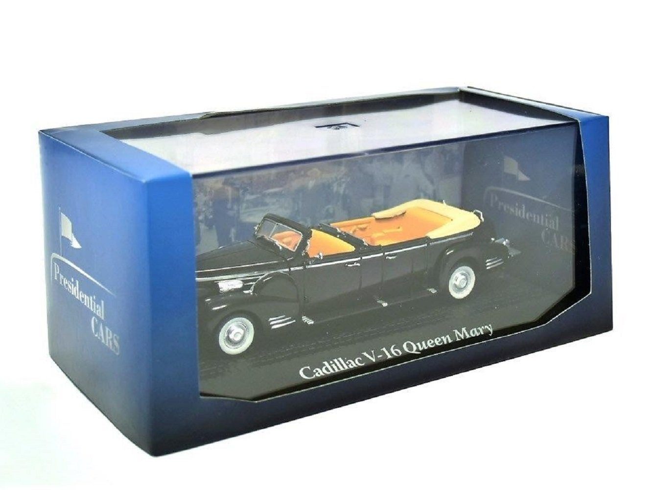 Editions Atlas Sammlerauto Staatskarosse USA 1948 V16 Queen Mary Harry Truman schwarz 1:43 Metall, Maßstab 1:43