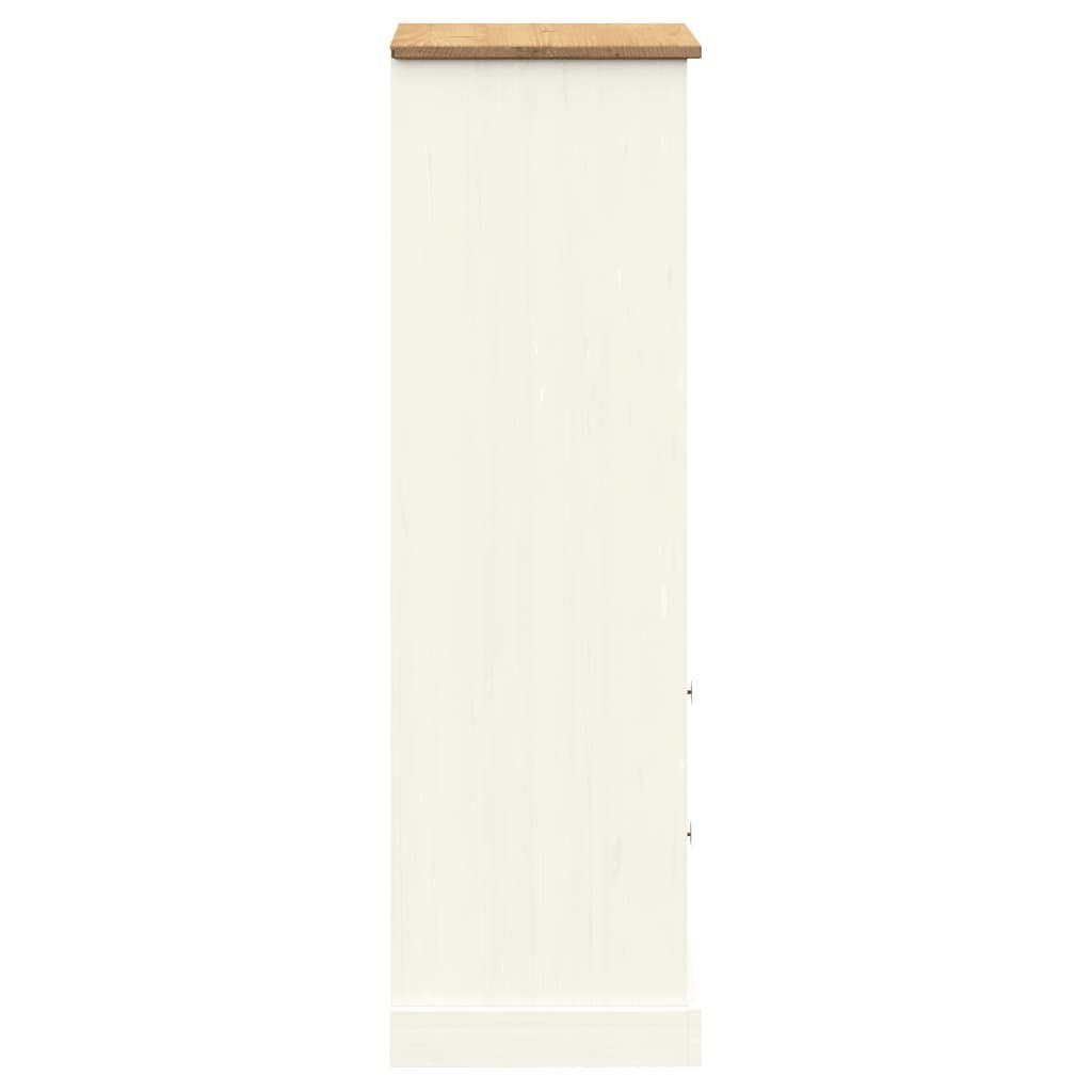 Massivholz VIGO Kiefer Bücherregal 60x35x114,5 cm furnicato