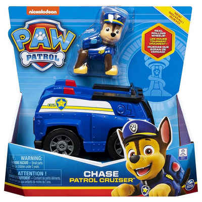 Spin Master Actionfigur »Spin Master 6052310 (20114321)-1 - Paw Patrol - Polizei-Fahrzeug mit Chase-Figur (Basic Vehicle)«