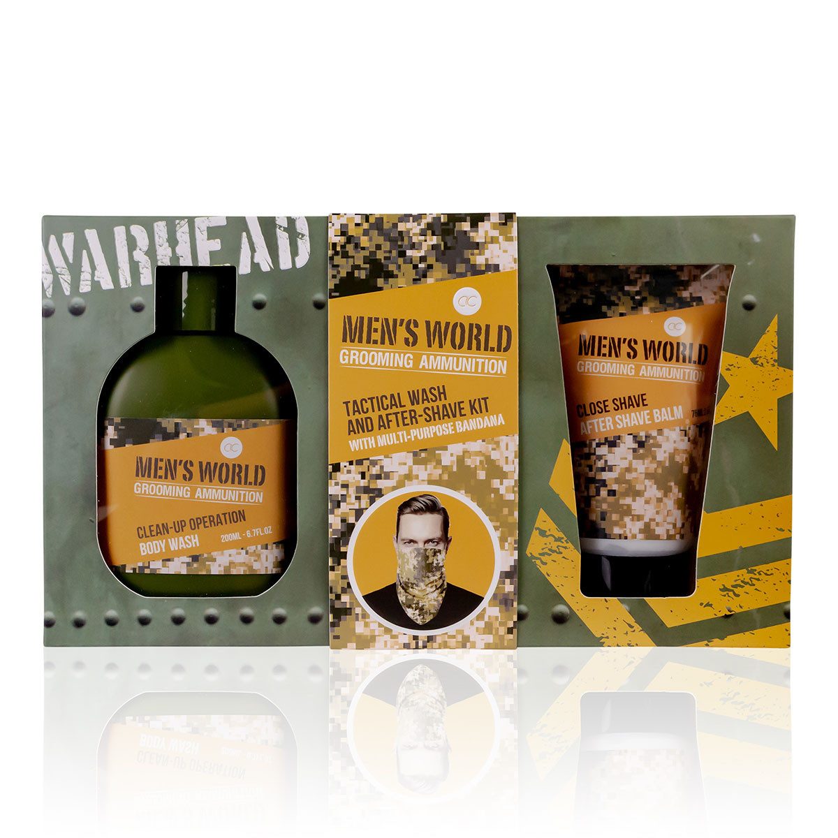 Badeöl Geschenkset für Männer MEN'S WORLD Body Wash, After Shave