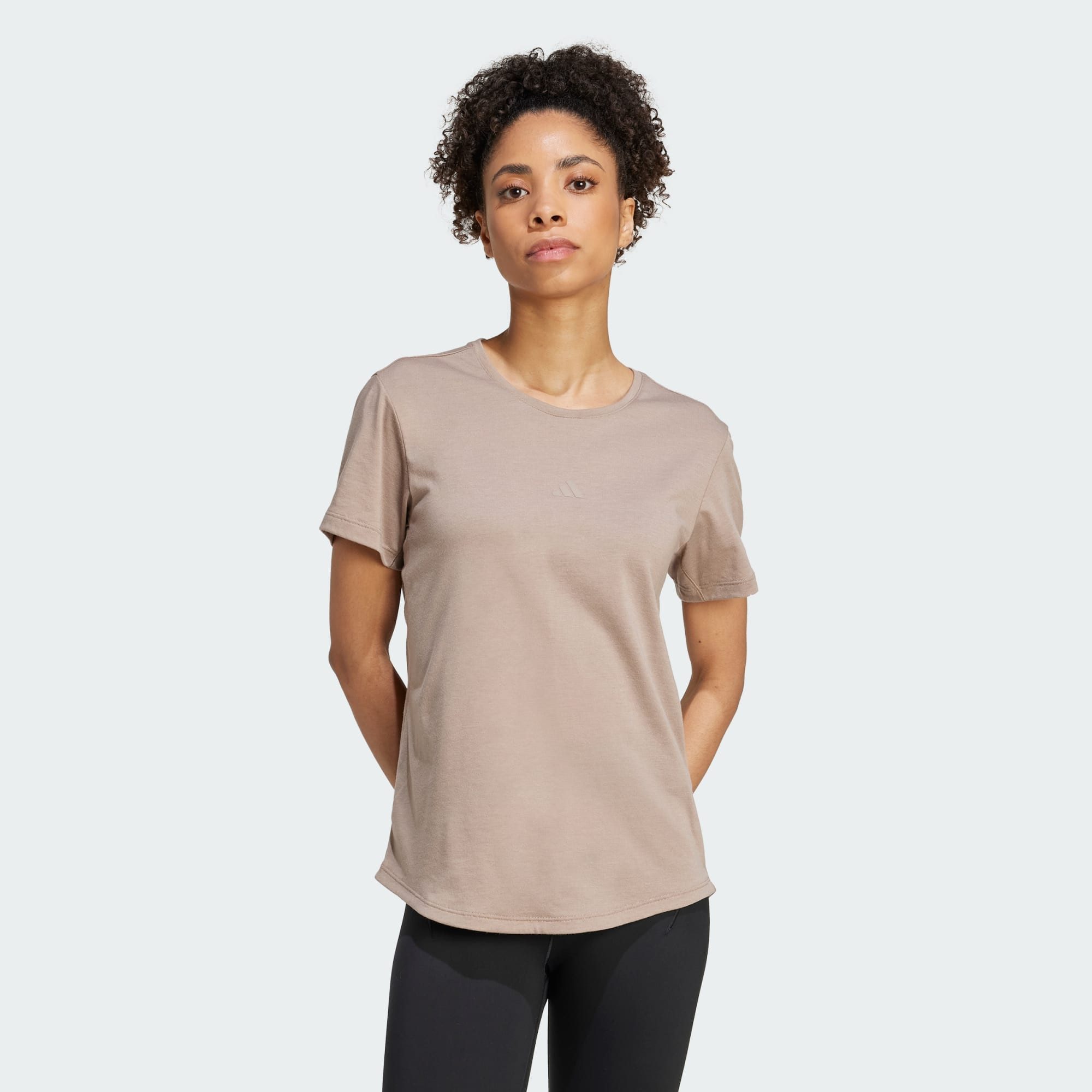 adidas Performance Trainingsshirt YOGA ESSENTIALS T-SHIRT günstig online kaufen
