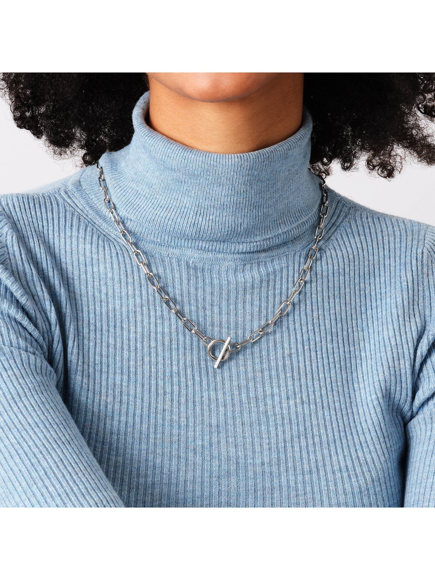 Esprit Edelstahlkette ESPRIT Damen-Kette...