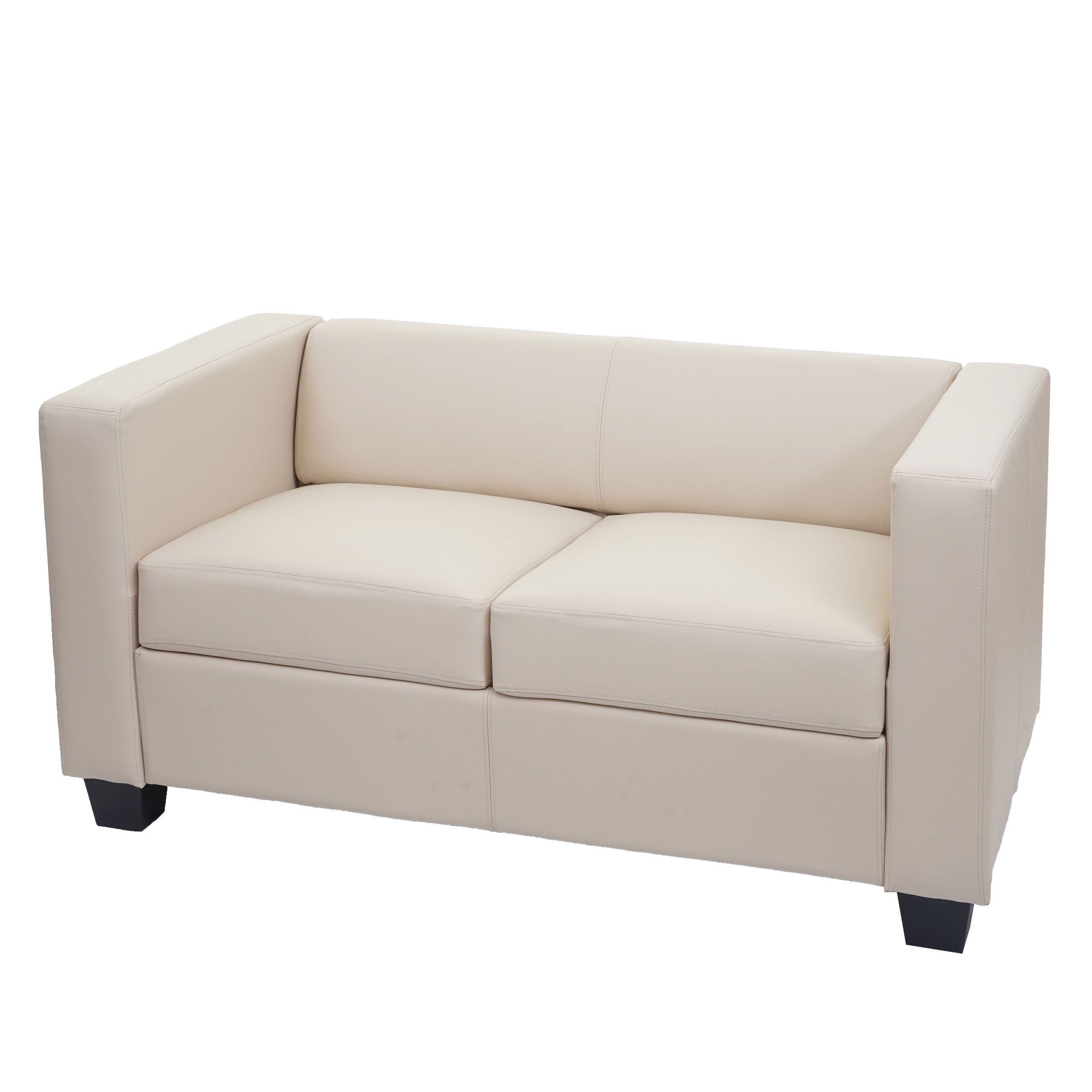 Lounge-Stil, creme | 2-Sitzer einsetzbar, Vielseitig moderner creme 2-Sitzer Lille-S-K-2, MCW