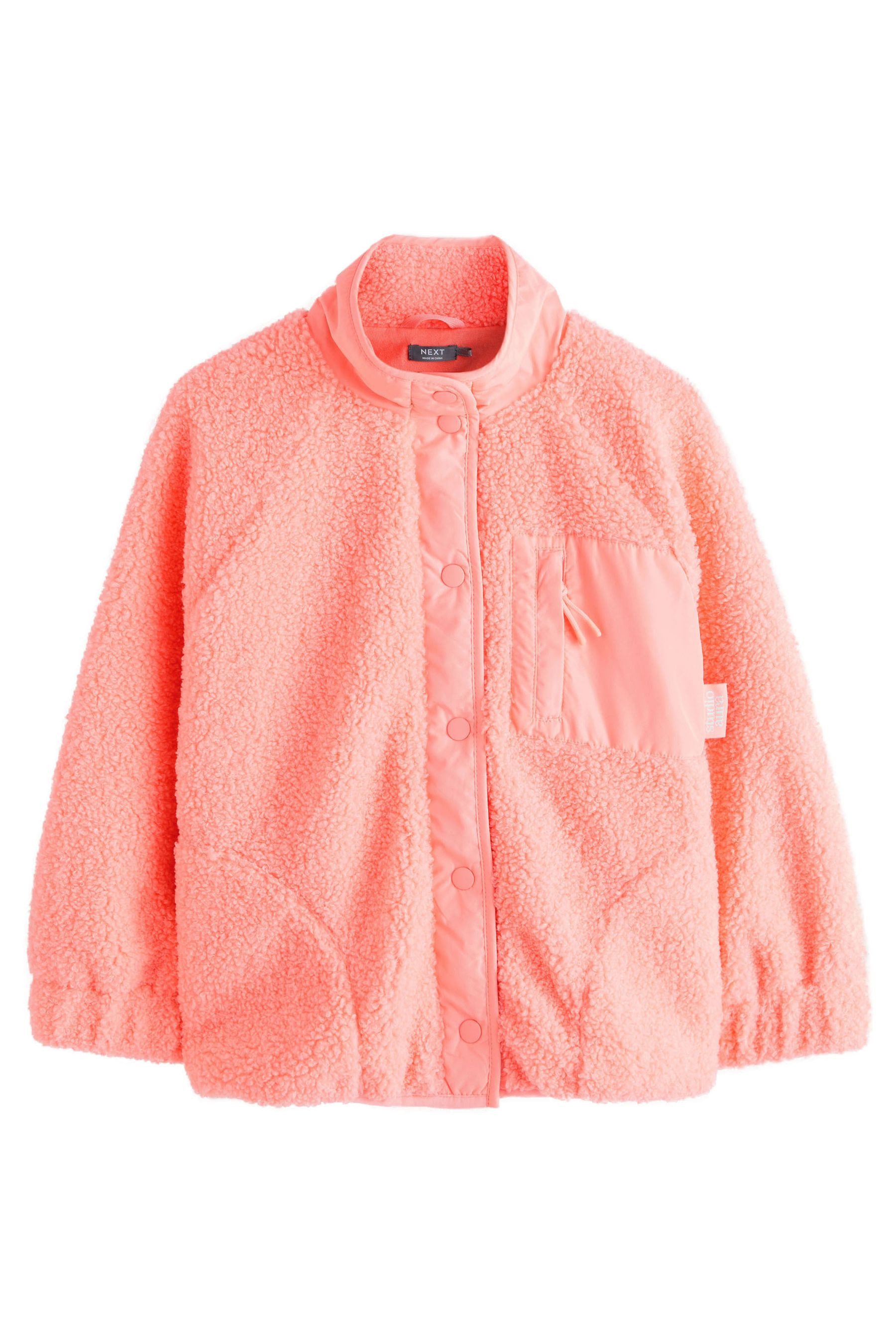 Next Fleecejacke Geknöpfte Fleecejacke (1-St)