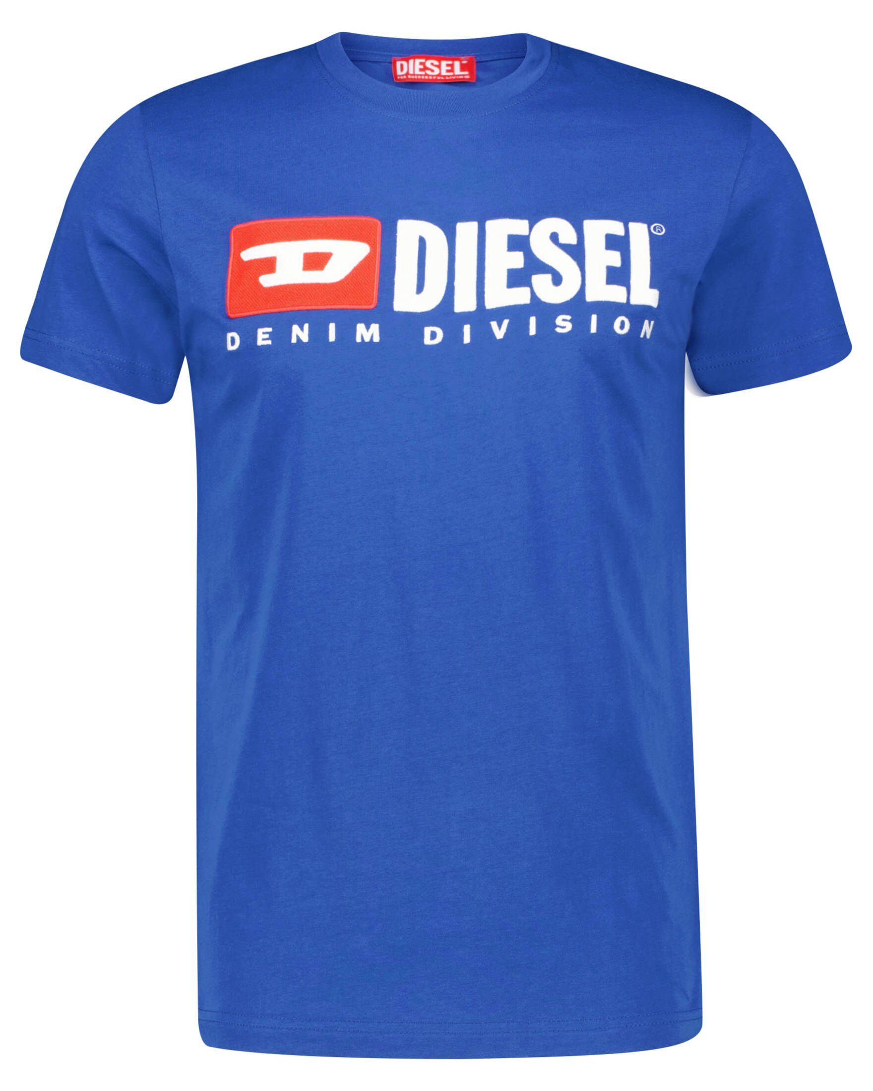 (1-tlg) (51) Diesel Herren T-DIEGOR-DIV T-Shirt T-Shirt blau