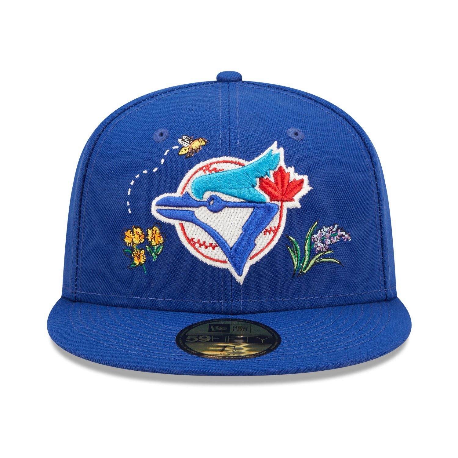 Toronto Jays WATER Era Cap FLORAL 59Fifty blau New Fitted