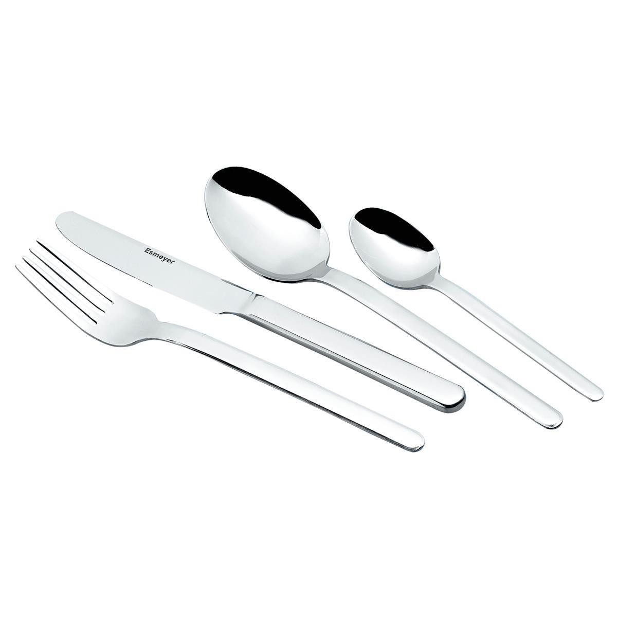 Esmeyer Besteck CELINE – 12 Kaffeelöffel Aus Edelstahl 18/10, Poliert, 15,8 Cm, Spülmaschinengeeignet