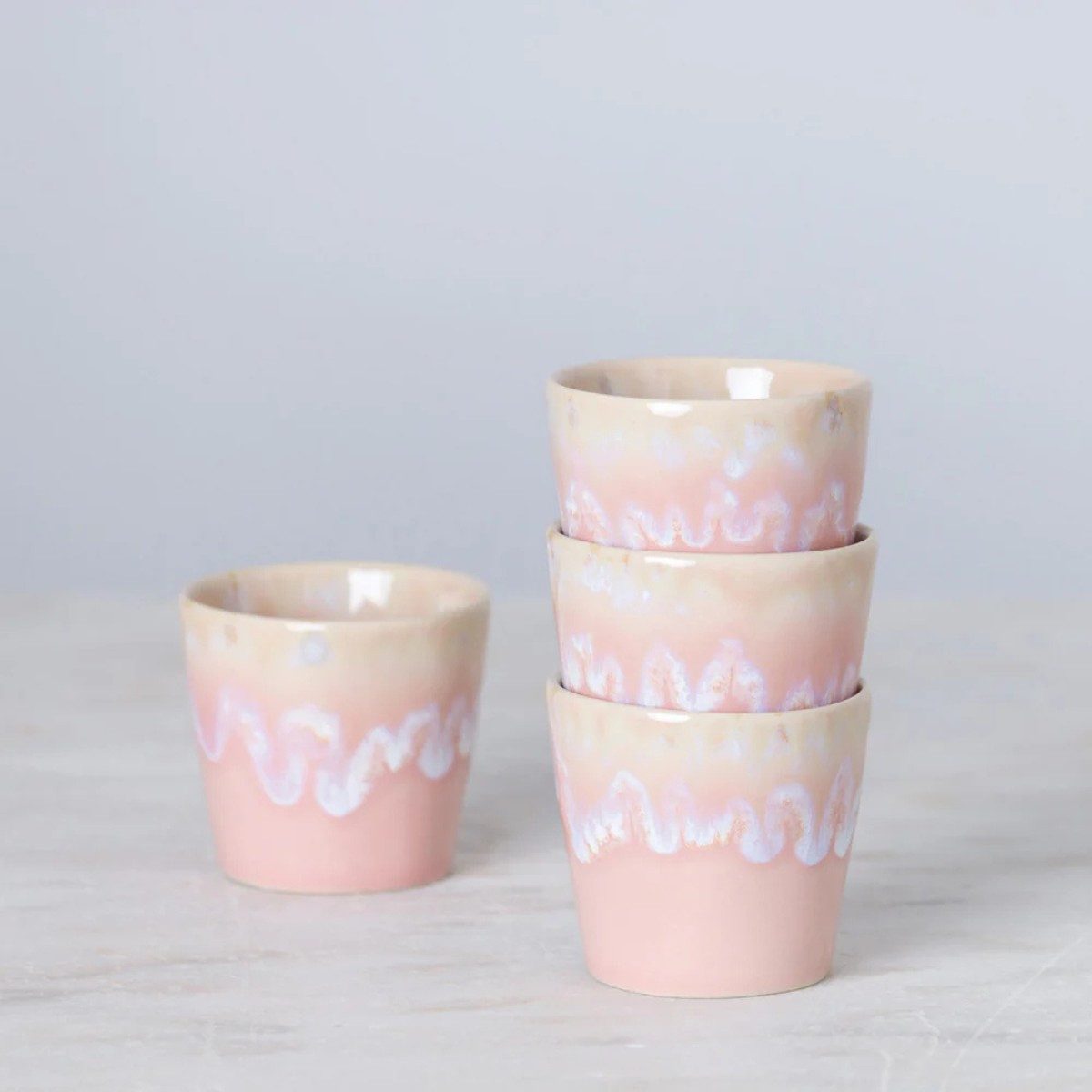 Costa Nova Espressotasse Grespresso, Rosa / soft pink, 7 cl, 1-tlg., Keramik, Ø ca. 5,4 cm, Höhe 5,8 cm, 7 cl