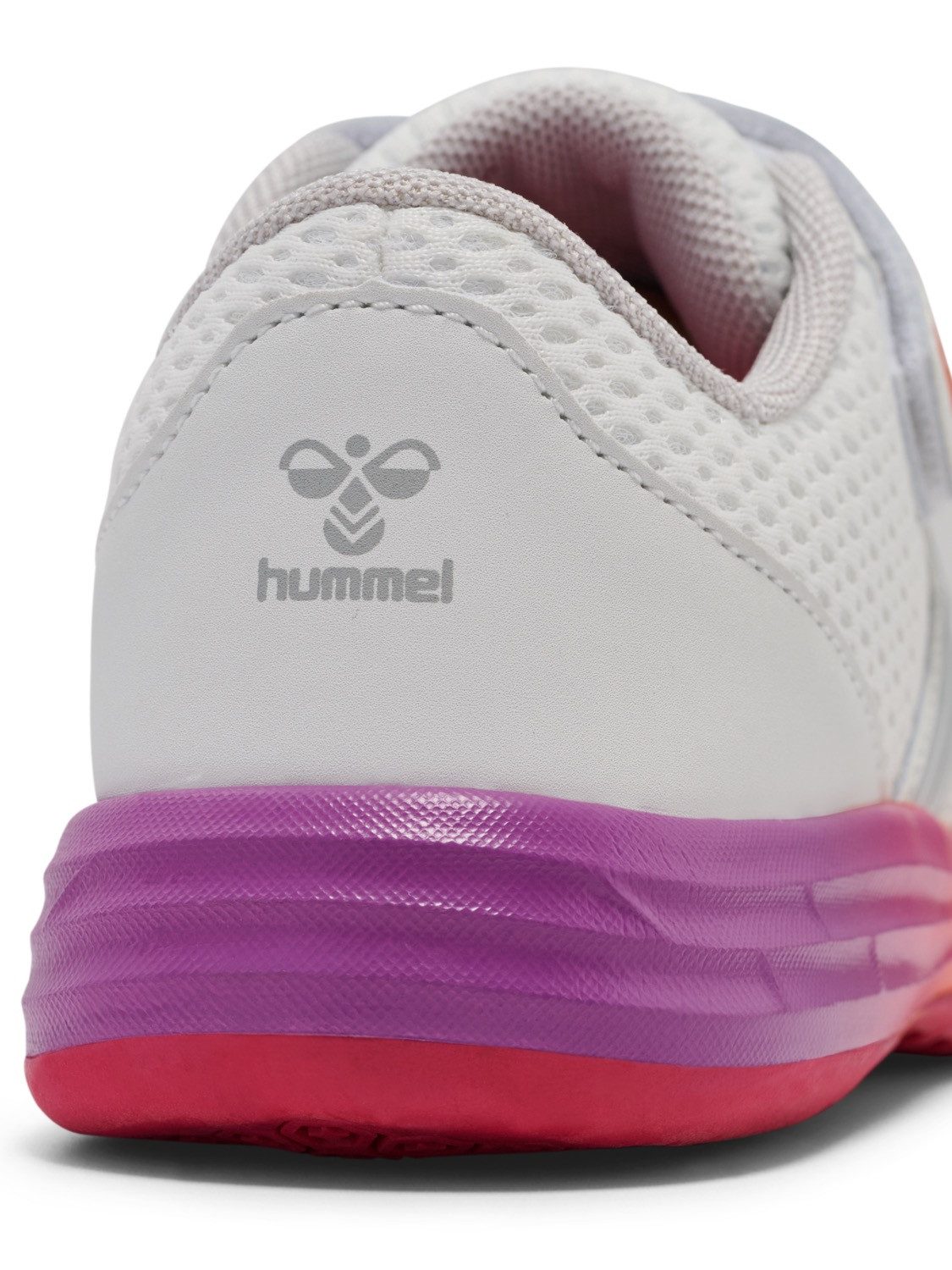 hummel MULTIPLAY FLEX VC JR Hallenschuh Indoor Sportschuhe mit Klettverschluss, nicht abfärbende Sohle